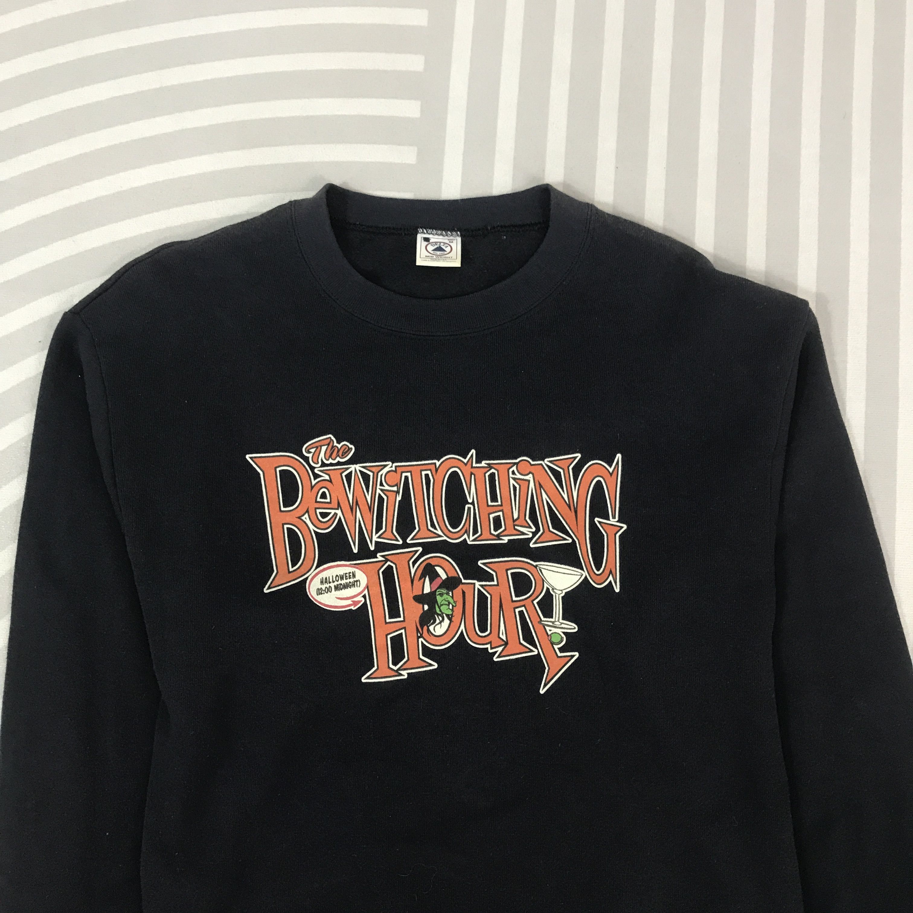 Delta Vintage Bewitching Hour Sweatshirt K62B9 Size US M / EU 48-50 / 2 - 2 Thumbnail