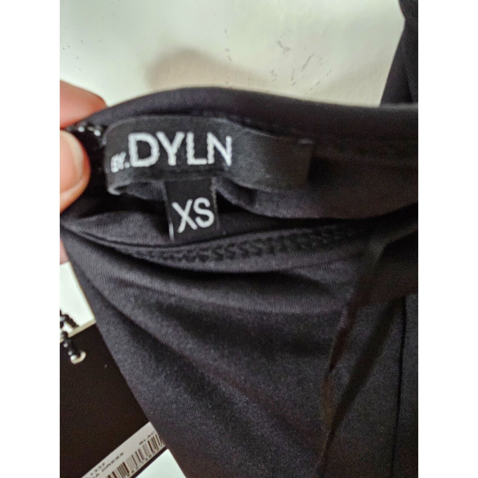 Other Dyln Black Aida V Halter Top Key Hole Front Cutouts Dress XS Size XS / US 0-2 / IT 36-38 - 6 Thumbnail