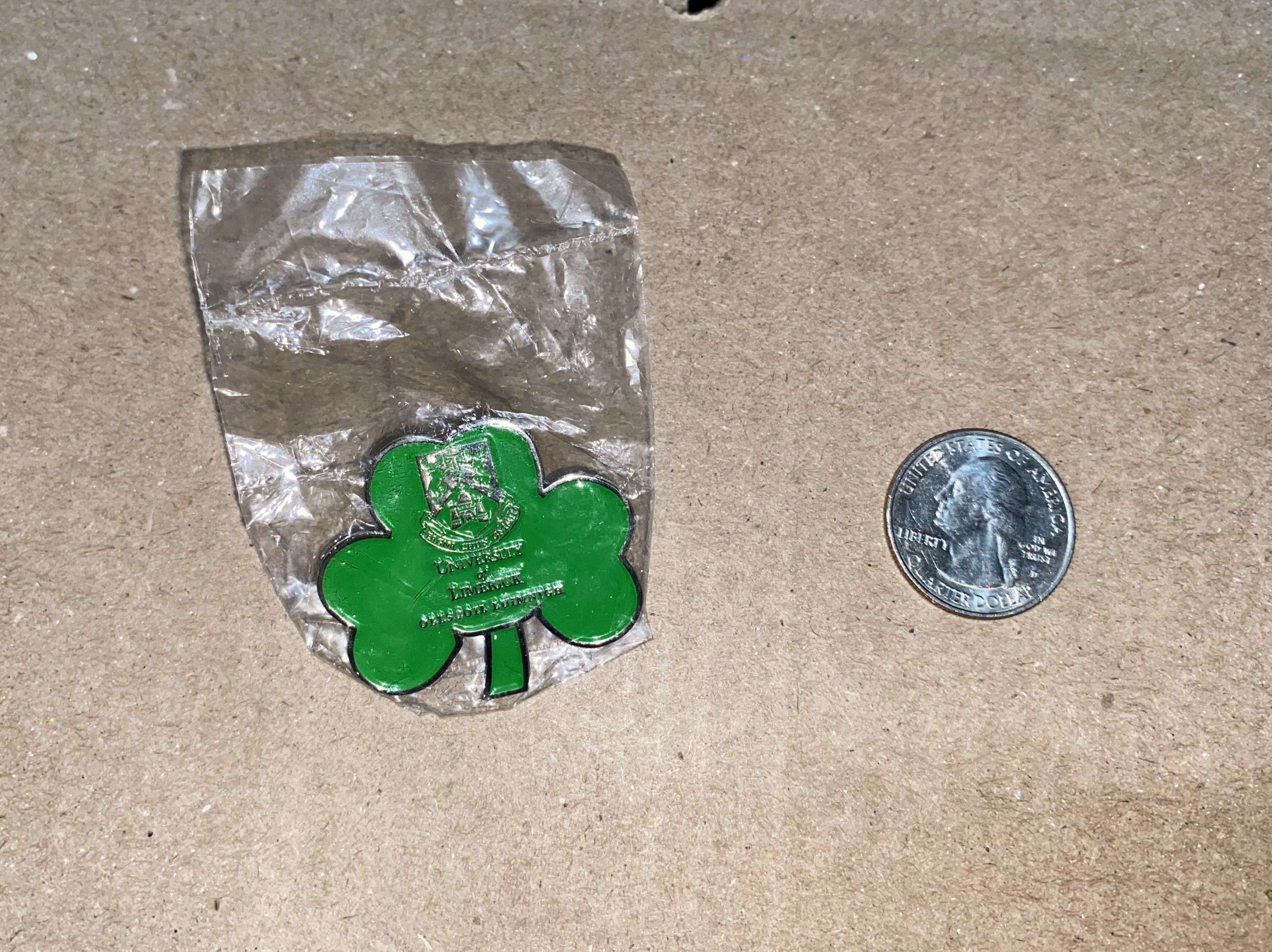 NCAA University Limerick Enamel Lapel Pin Brooch College Ireland Size ONE SIZE - 4 Thumbnail