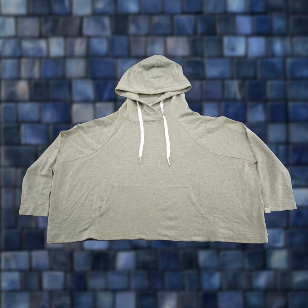 Scotch & Soda Scotch & Soda Madison Scotch Sunrise Shake Green Cropped Oversized Hoodie Women XS Pullover Activewear Size XS / US 0-2 / IT 36-38 - 1 Thumbnail