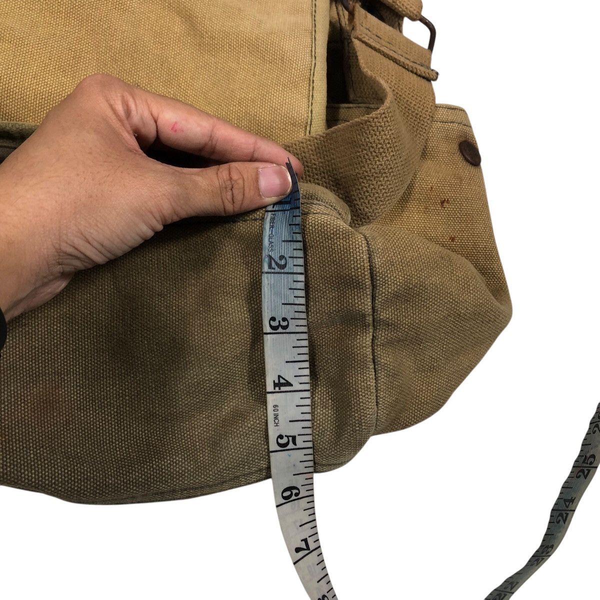 Vintage Vintage Military Worker Sling Bag Duck Canvas Buzz Ricksons Size ONE SIZE - 14 Thumbnail