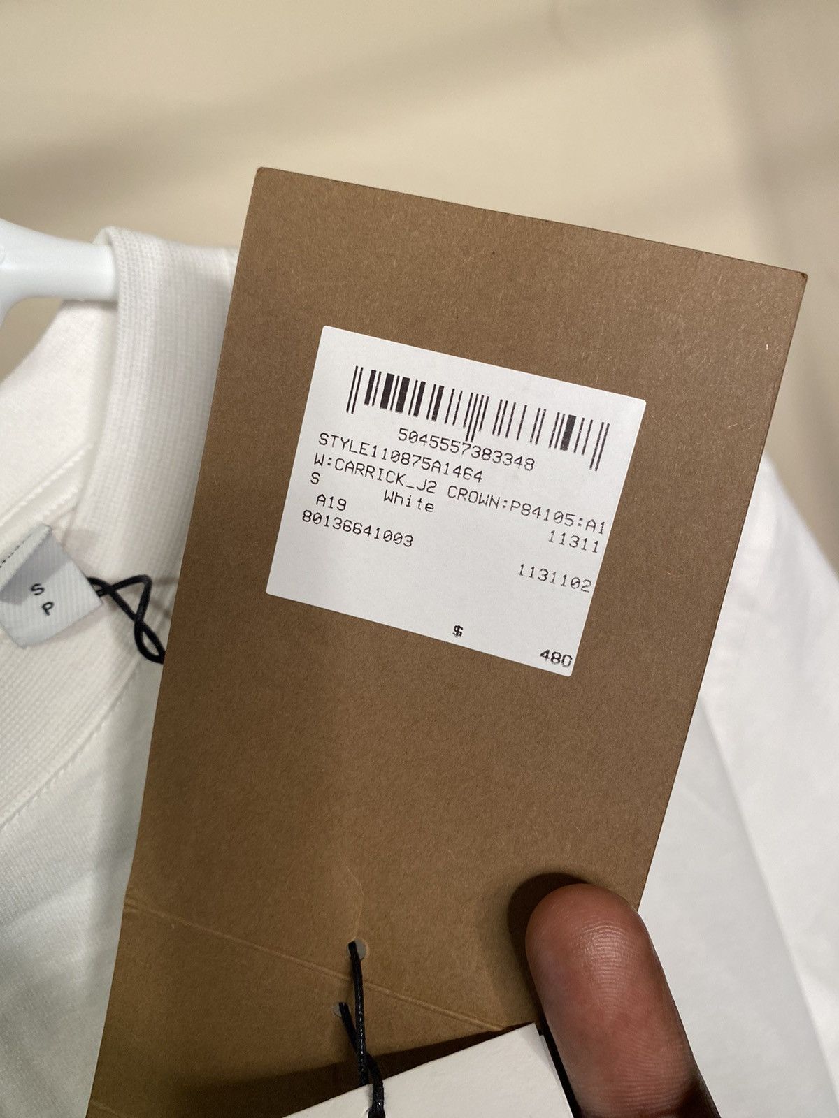 Burberry Burberry tee Size US S / EU 44-46 / 1 - 7 Thumbnail