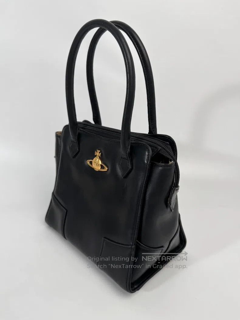 Vivienne Westwood Vivienne Westwood size os Black Metal Logo Square Bag Size ONE SIZE - 2 Thumbnail