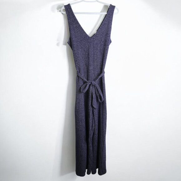 Gap Gap Ribbed Belt-Tie Knit Wide Leg Jumpsuit Size Medium Size 28" / US 6 / IT 42 - 1 Thumbnail