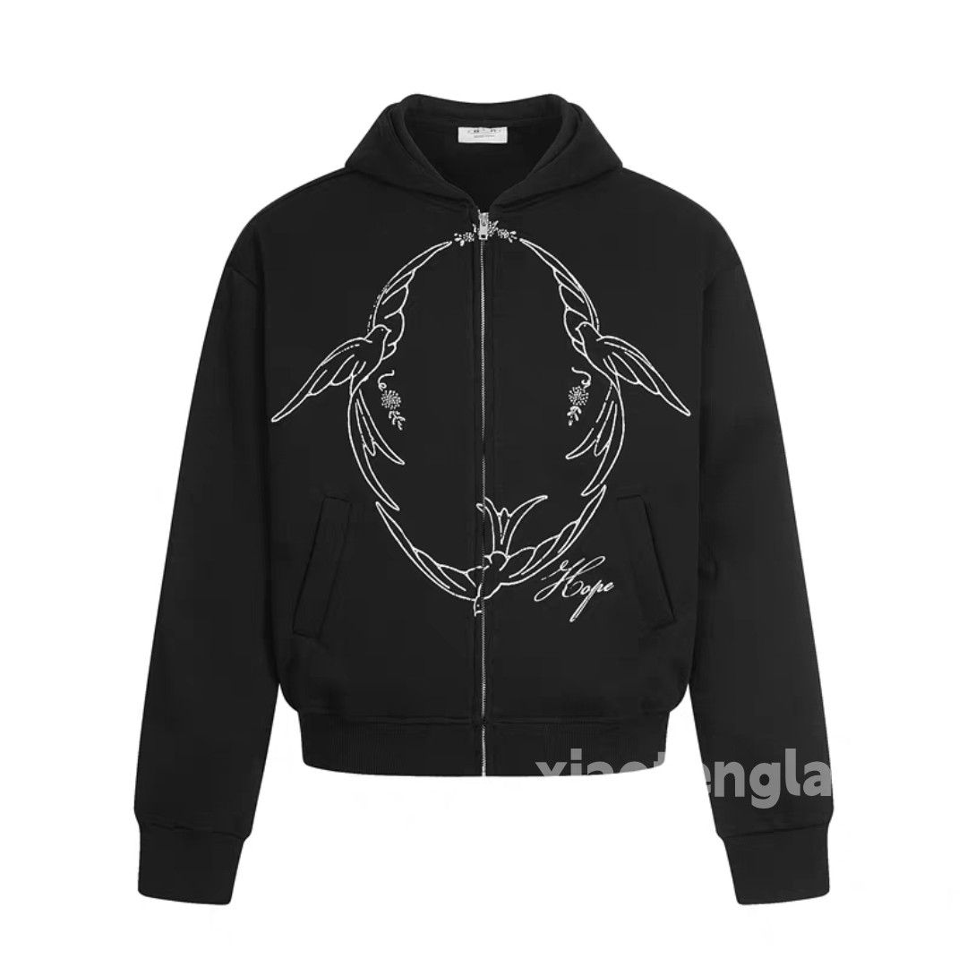 Vintage Unisex outdoor utility pattern graphic skate hiphop hoodie Size US L / EU 52-54 / 3 - 1 Thumbnail