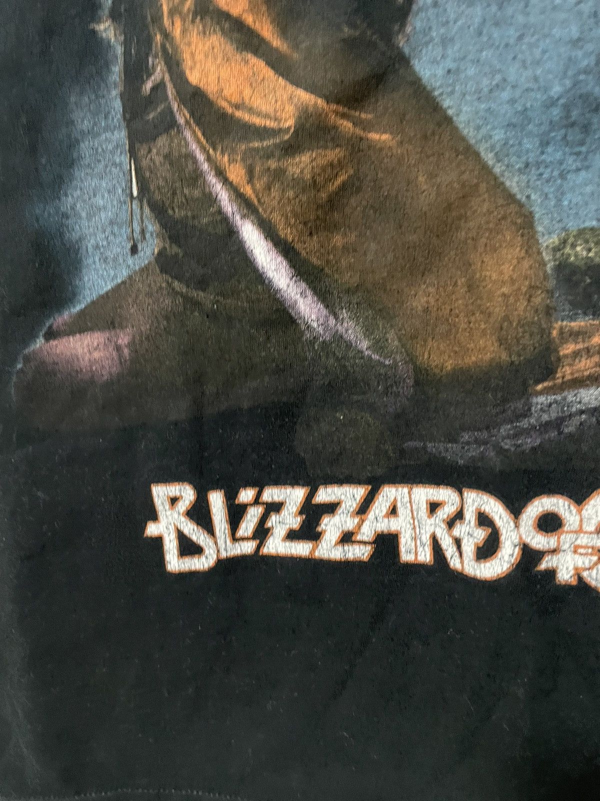 Band Tees Ozzy Osbourne Blizzard Of Ozz T-shirt Punk Rock Tee Size US M / EU 48-50 / 2 - 7 Thumbnail