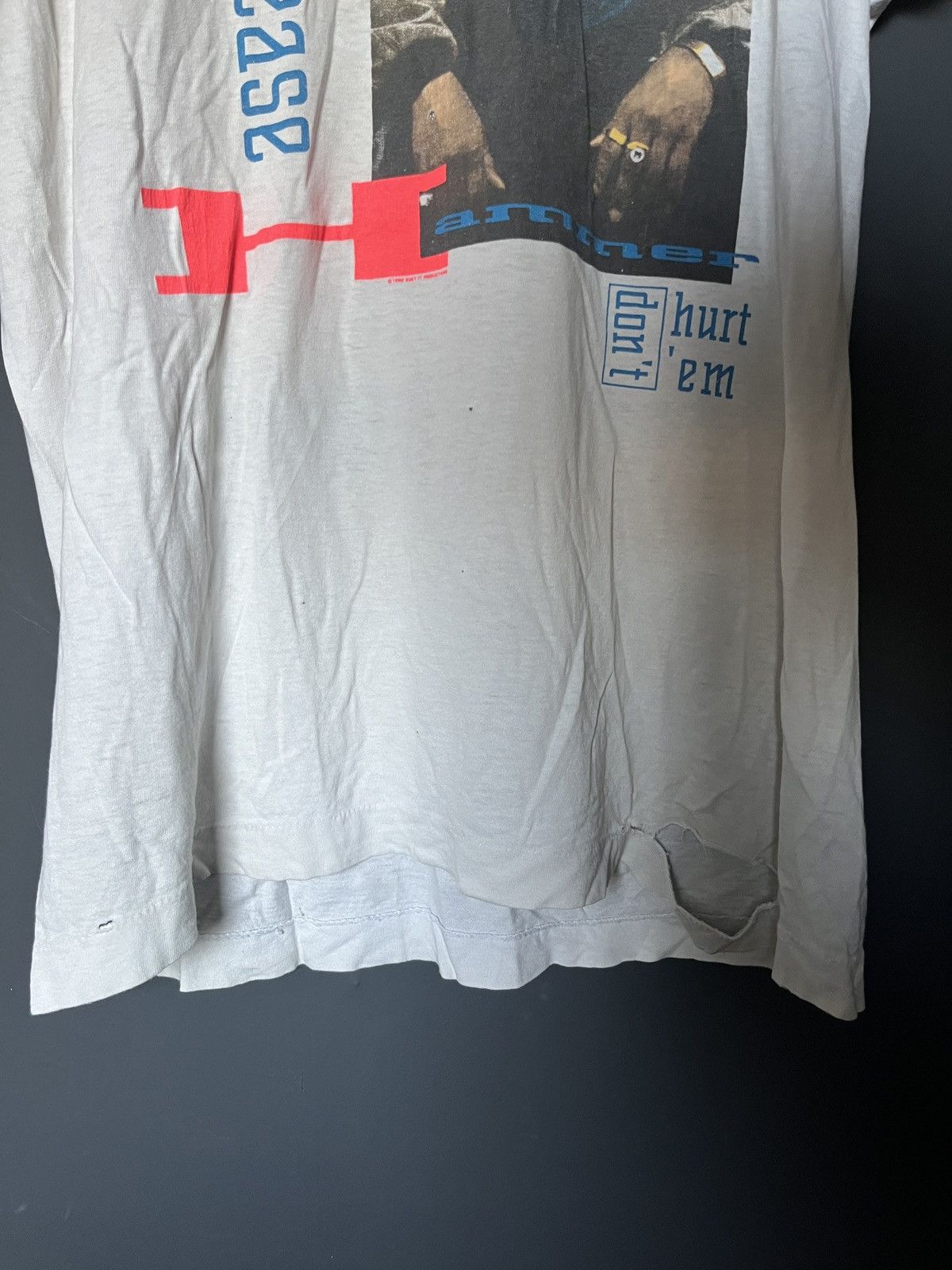 Rap Tees Vintage MC Hammer ‘U Can’t Touch This’ T-Shirt Size Large Size US L / EU 52-54 / 3 - 5 Thumbnail