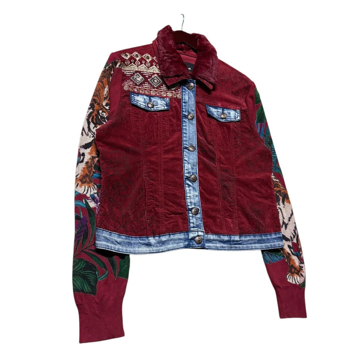 Desigual Nice Design Desigual Corduroy Trucker Jacket Size M / US 6-8 / IT 42-44 - 4 Thumbnail