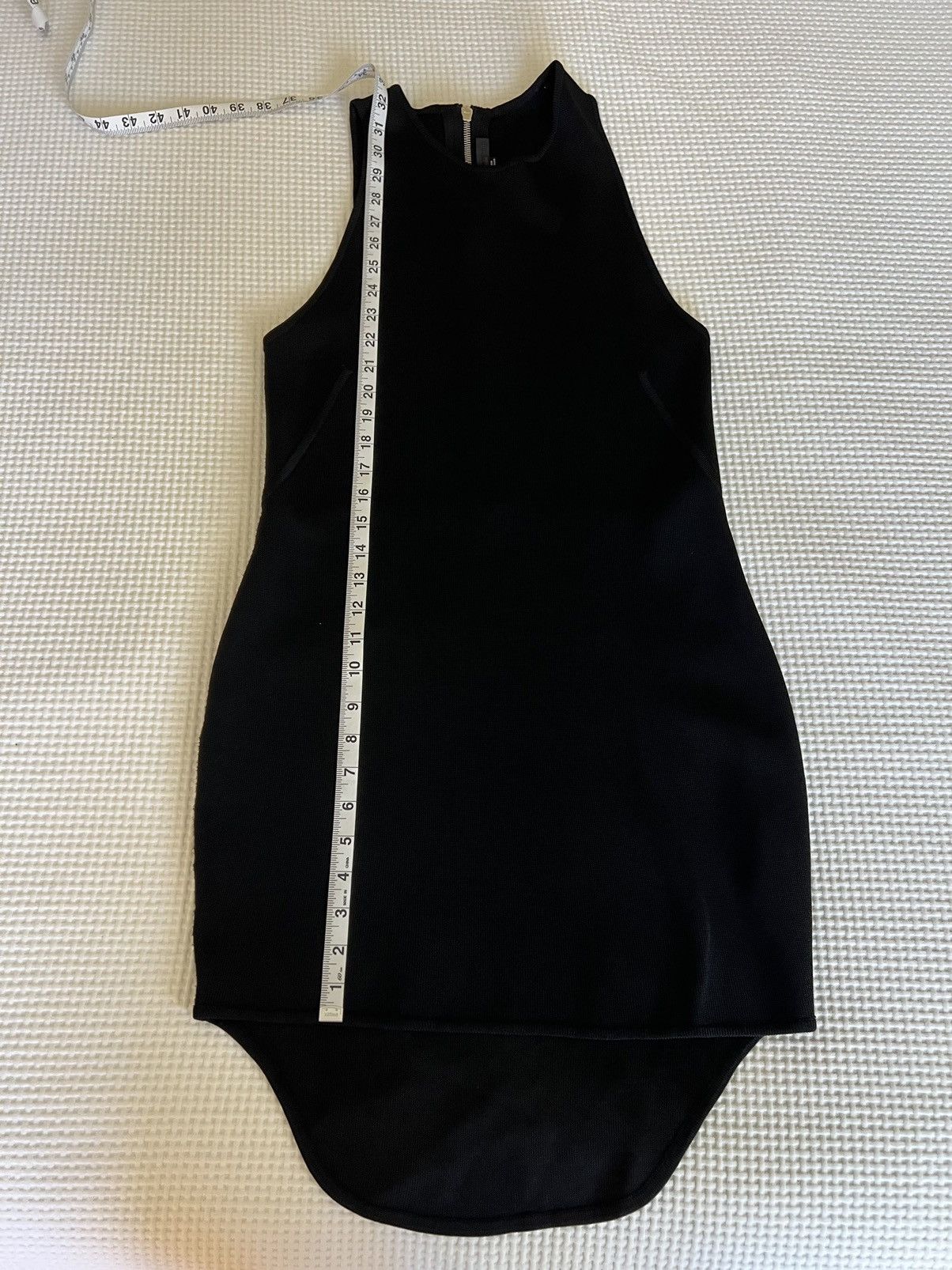 Alexander Wang Alexander Wang Black Fitted Knit Dress Size M / US 6-8 / IT 42-44 - 3 Thumbnail