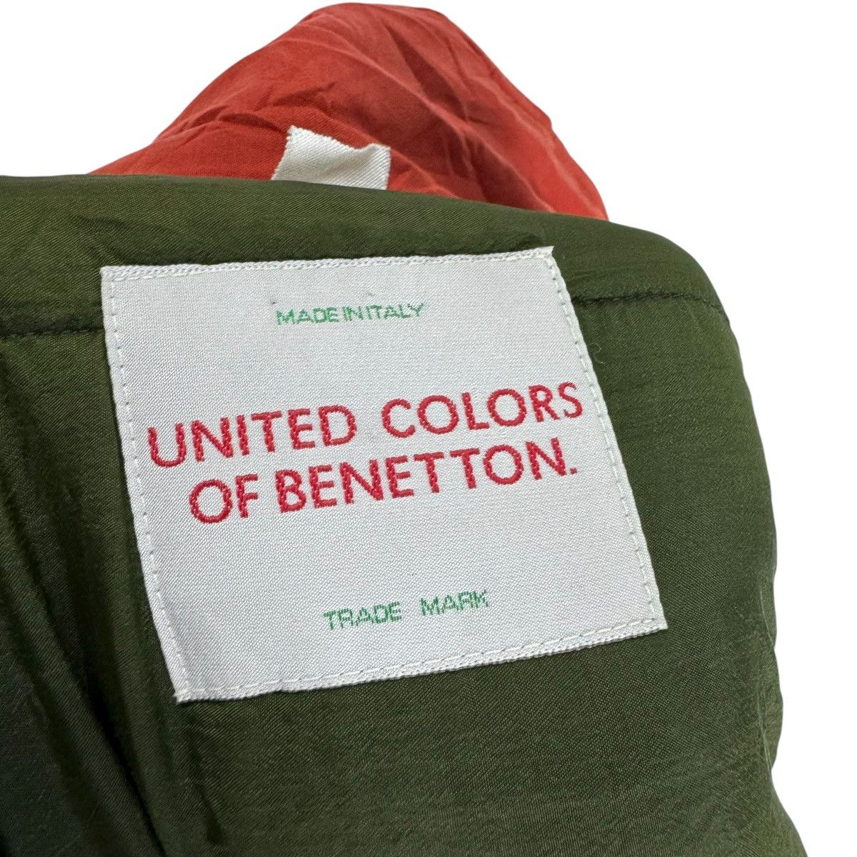United Colors Of Benetton 🌟UNITED BENETTON FUR HOODIE BOMBER JACKET Size US M / EU 48-50 / 2 - 12 Thumbnail