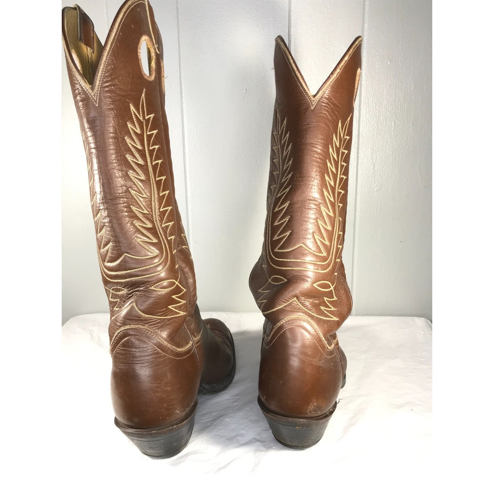 Tony Lama Vintage Tony Lama Buckaroo Cowboy Boots Size Womens 8.5-9 D Size US 8.5 / IT 38.5 - 3 Thumbnail