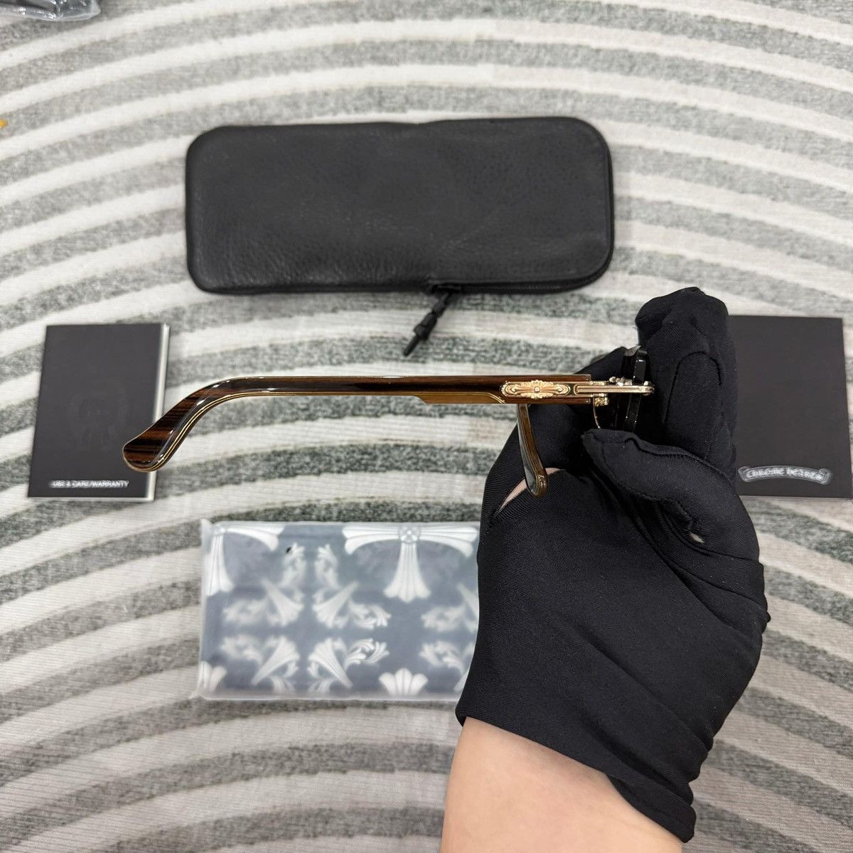 Chrome Hearts CHROME HEARTS DEEP I SUNGLASSES Size ONE SIZE - 5 Thumbnail