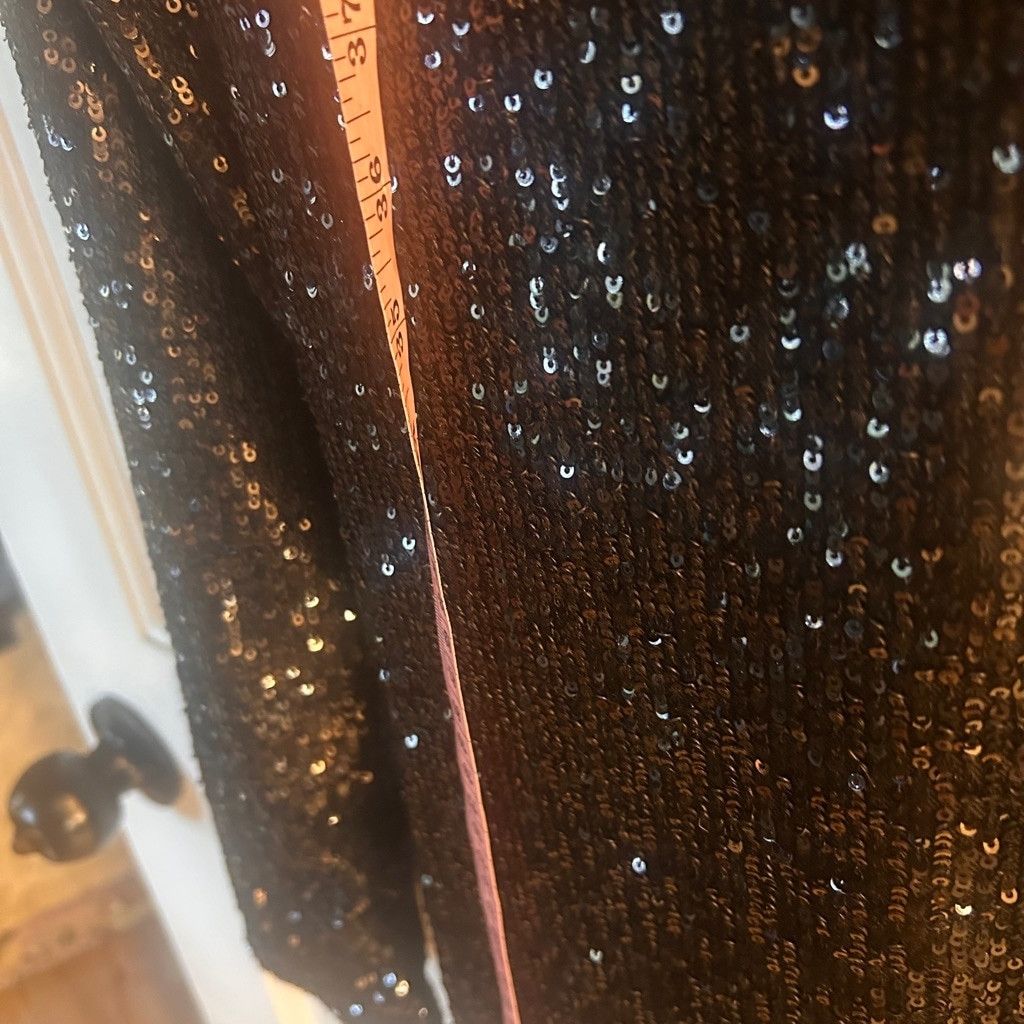 Show Me Your MuMu Show Me Your Mumu Blk Sequin Midi Dress S Size XS / US 0-2 / IT 36-38 - 6 Thumbnail