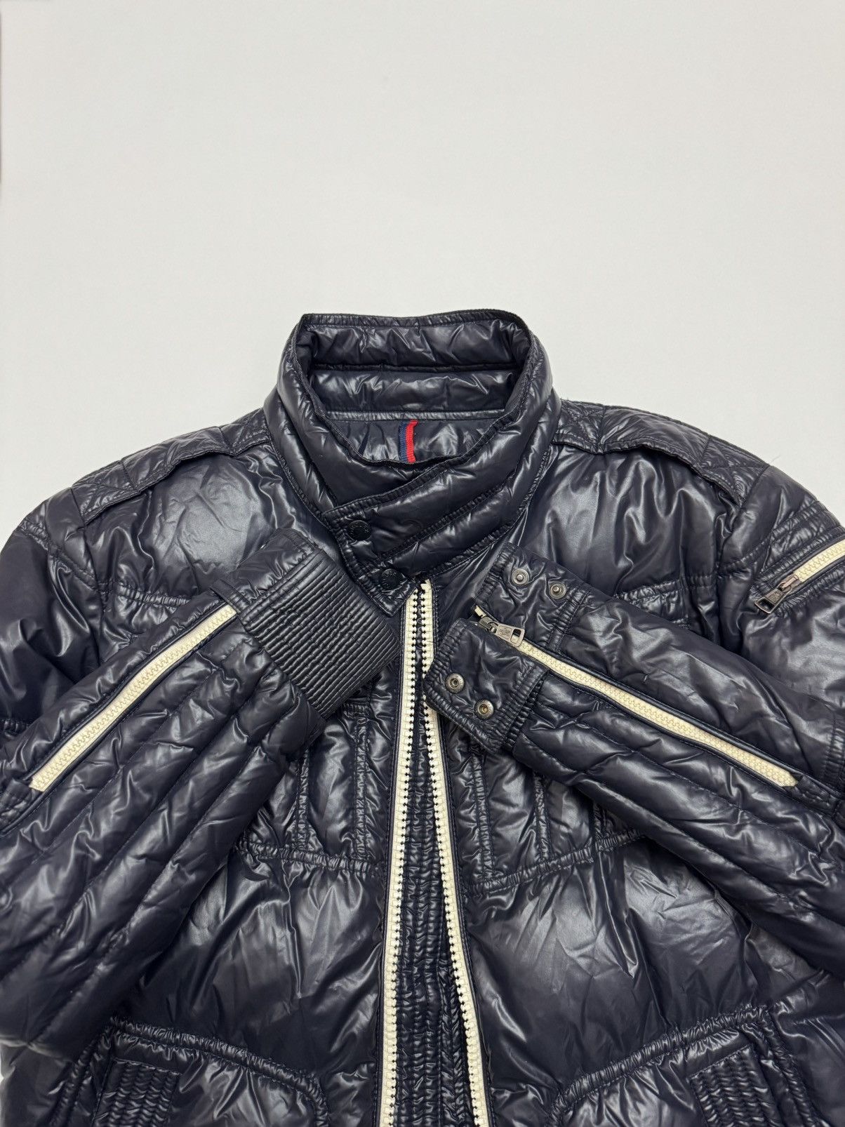 Moncler BERRIAT Biker jacket Size US XXL / EU 58 / 5 - 14 Thumbnail