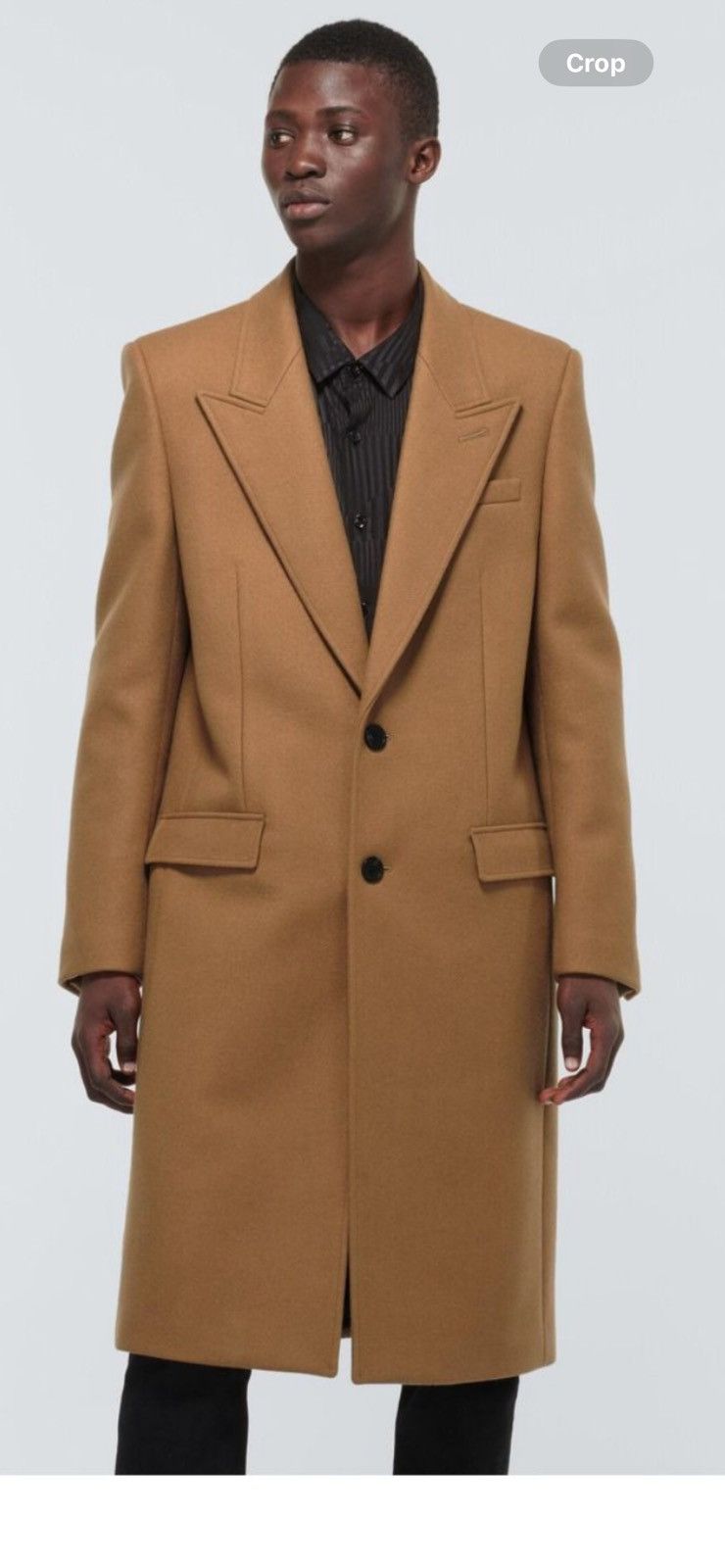 Saint Laurent Paris Saint Laurent men’s cashmere coat. 50/40. $3690 Size US M / EU 48-50 / 2 - 1 Thumbnail