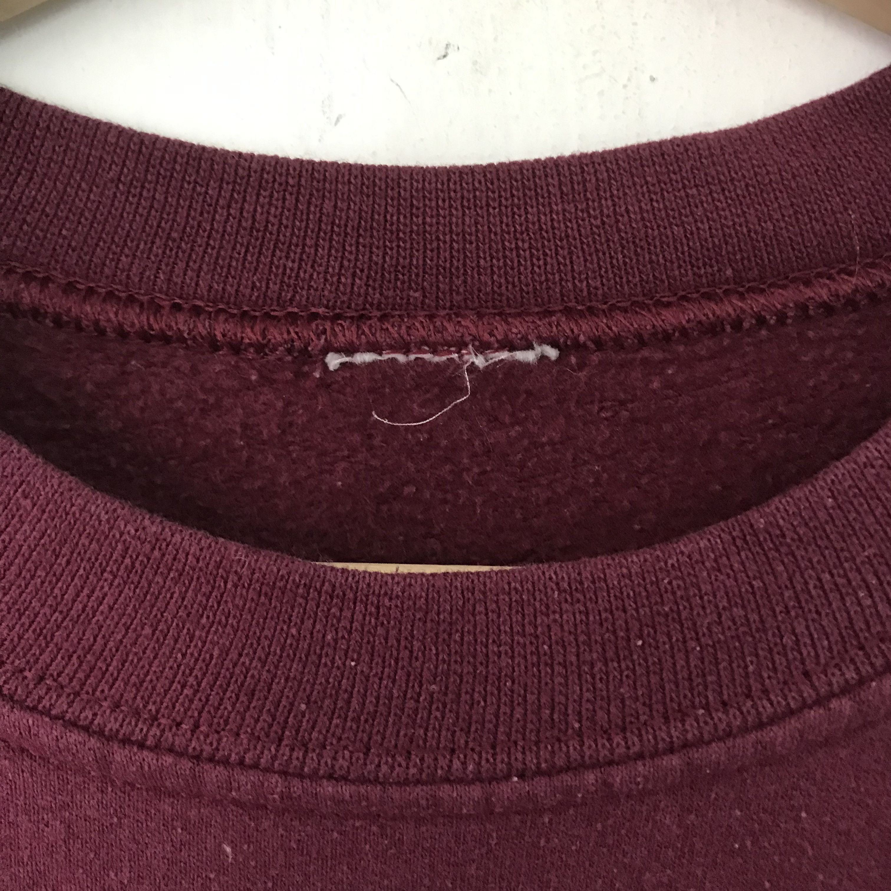 Vintage Vintage Seattle Maroon Sweatshirts Medium - 480 Size US M / EU 48-50 / 2 - 7 Thumbnail