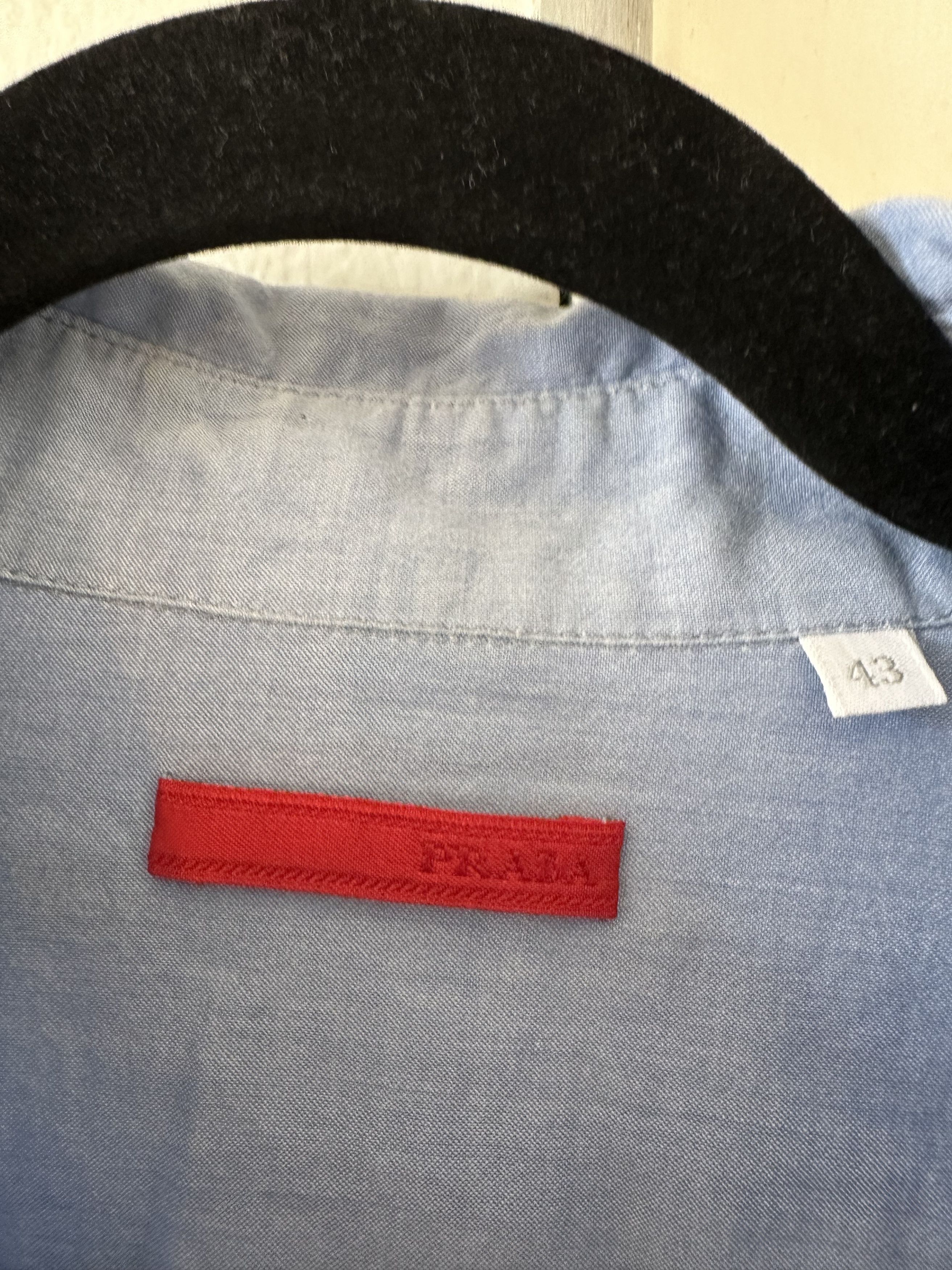 Prada Prada Short Sleeve Button Up Shirt Size US M / EU 48-50 / 2 - 3 Thumbnail