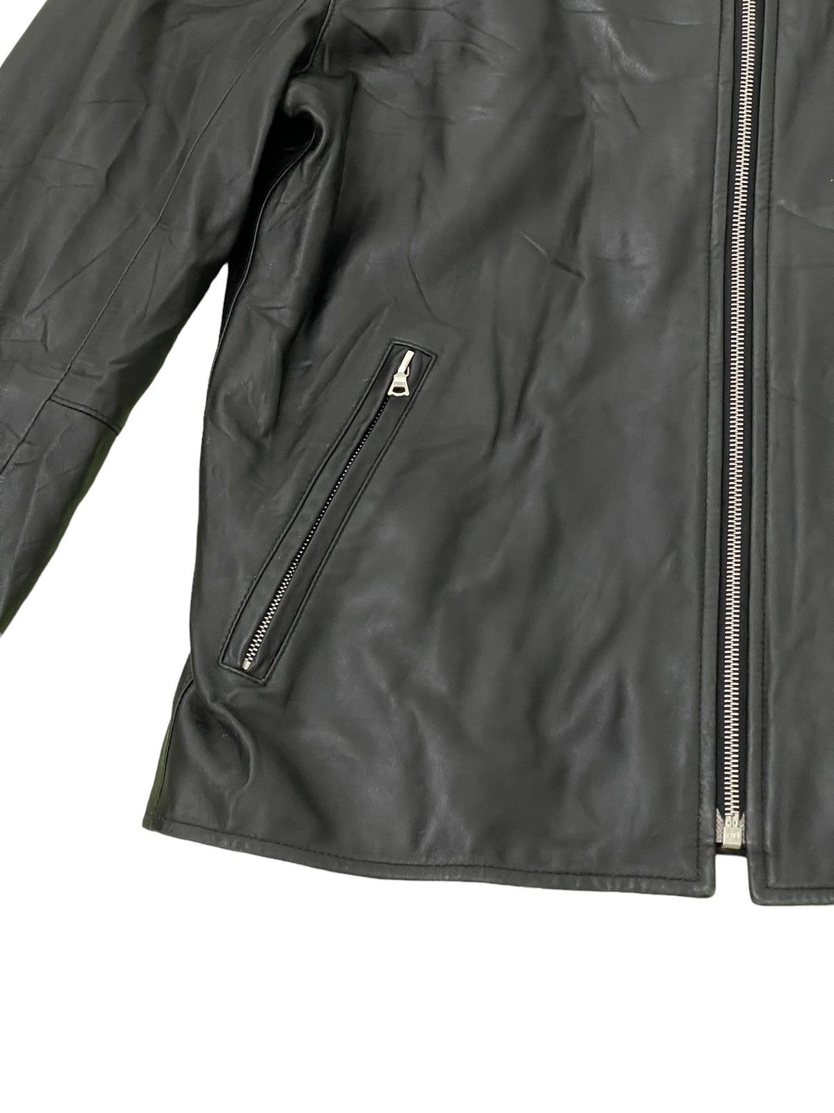 Bape Bape Sheep Skin Leather Jacket Nigo Bathing Ape Y2K 2🟦 Size US L / EU 52-54 / 3 - 9 Thumbnail