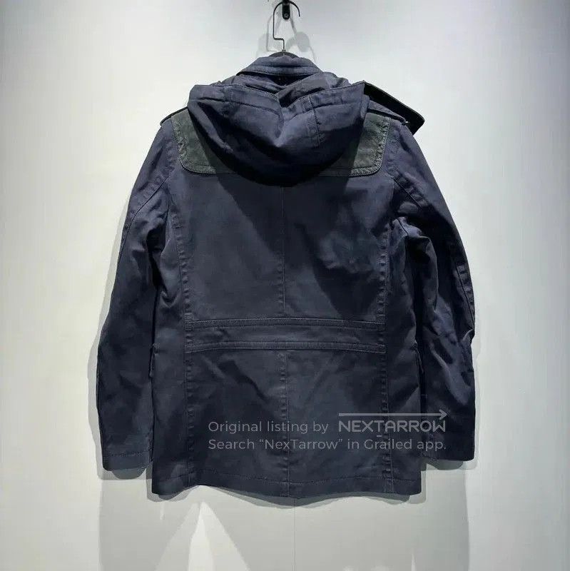 Burberry Burberry Men's Navy Cotton Coat. Size US M / EU 48-50 / 2 - 2 Thumbnail