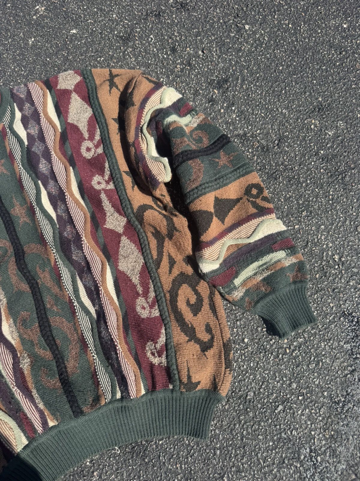 Coogi Men’s Coogi-like Knit Sweater Size US L / EU 52-54 / 3 - 4 Thumbnail
