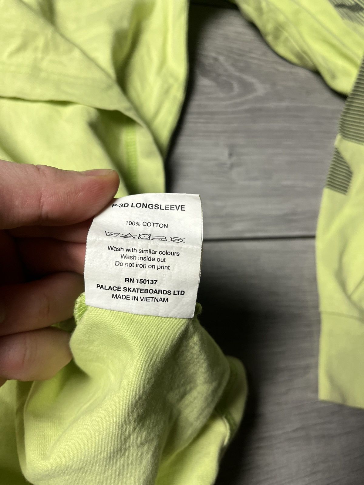 Palace Palace Skateboard P-3D Long Sleeve size Medium Size US M / EU 48-50 / 2 - 6 Thumbnail