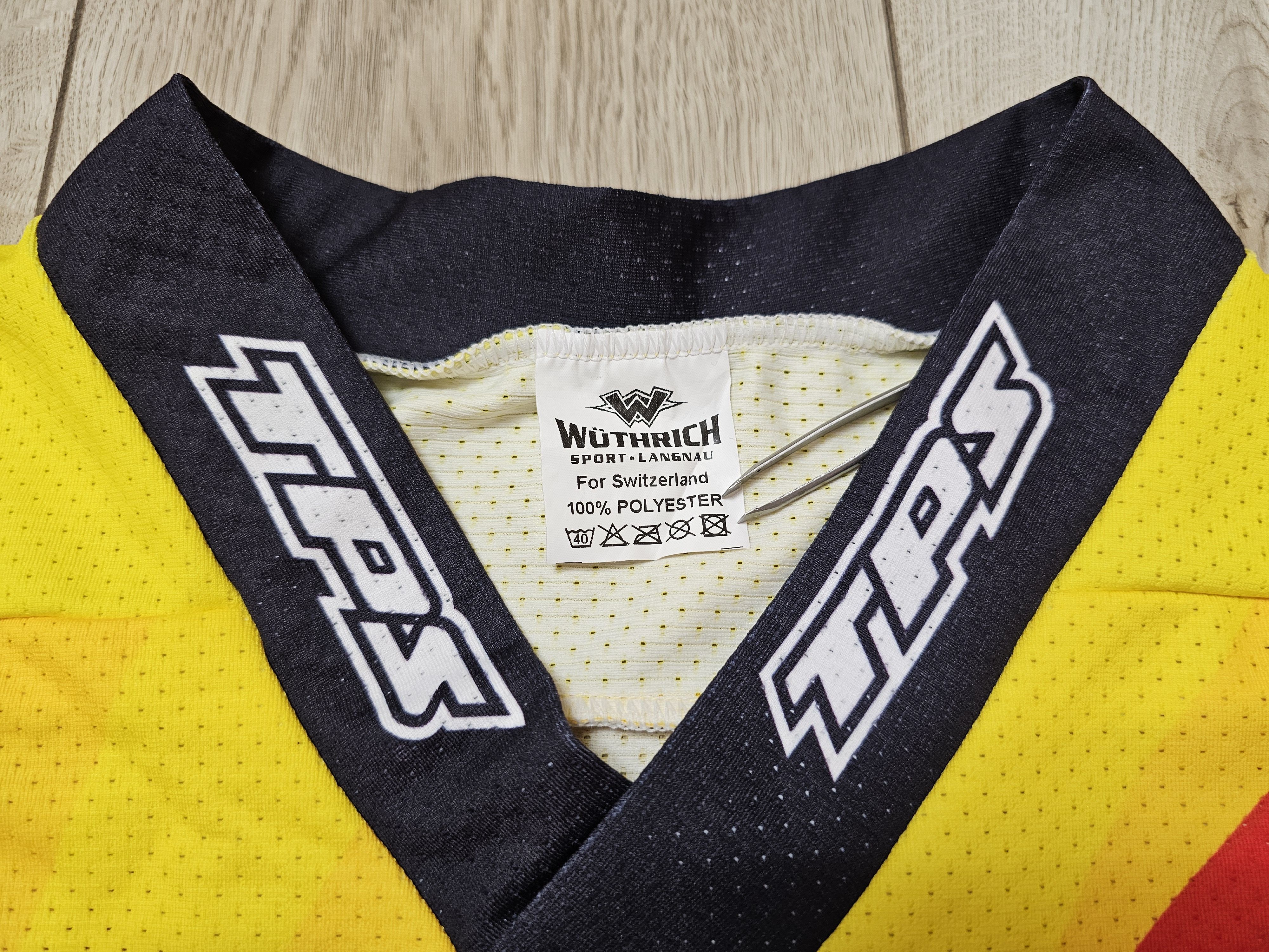 NHL BURNING WHEELS HOCKEY JERSEY BURNING WHEELS RACING Size US XXL / EU 58 / 5 - 8 Thumbnail
