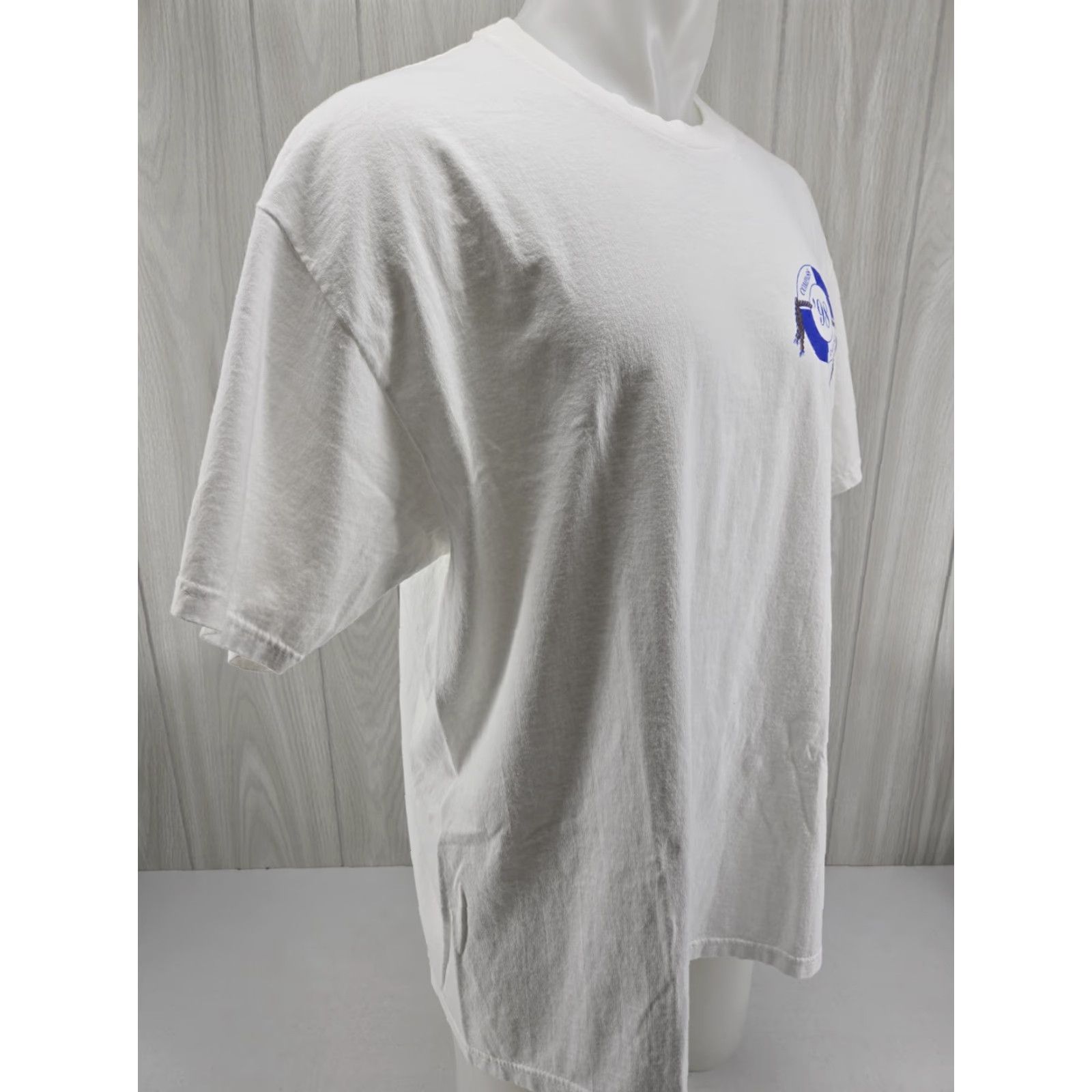 Hanes UAH University of AlabamaHuntsville Compass Island 1998 Men's T-Shirt XL White Size US XL / EU 56 / 4 - 7 Thumbnail
