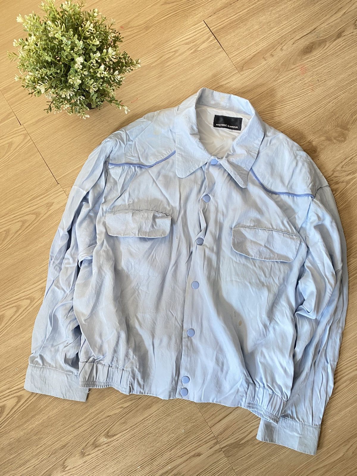 Hysteric Glamour Distressed Double Pocket Lady Big Logo Embroidery Size US M / EU 48-50 / 2 - 3 Thumbnail