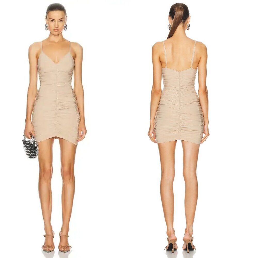 Rta NWT New Rta Adriana Mini Sesame Beige Dress Size XL Size XL / US 12-14 / IT 48-50 - 1 Thumbnail