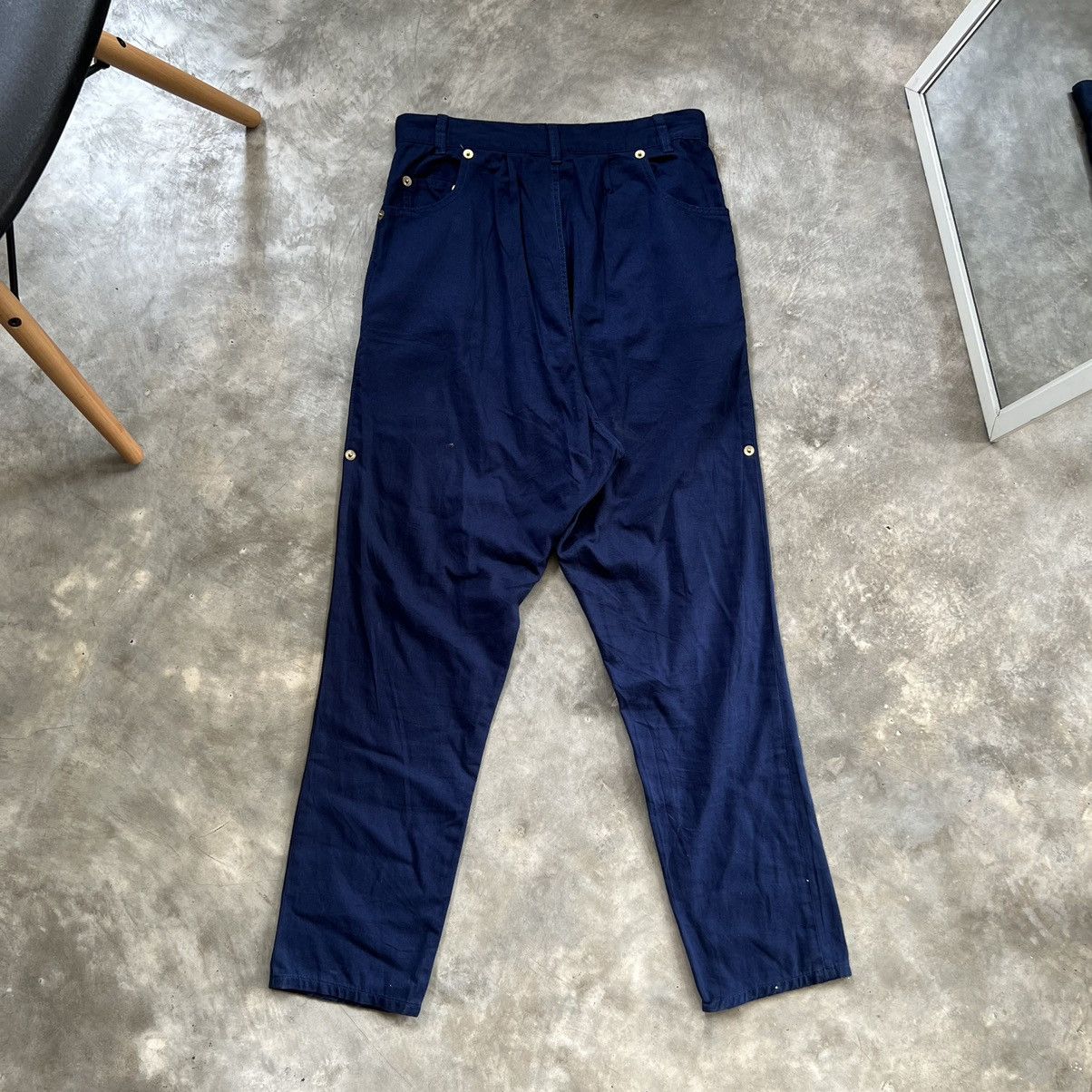 Issey Miyake Mercibeaucoup by Issey Miyake Opposite side pants Size US 30 / EU 46 - 2 Thumbnail