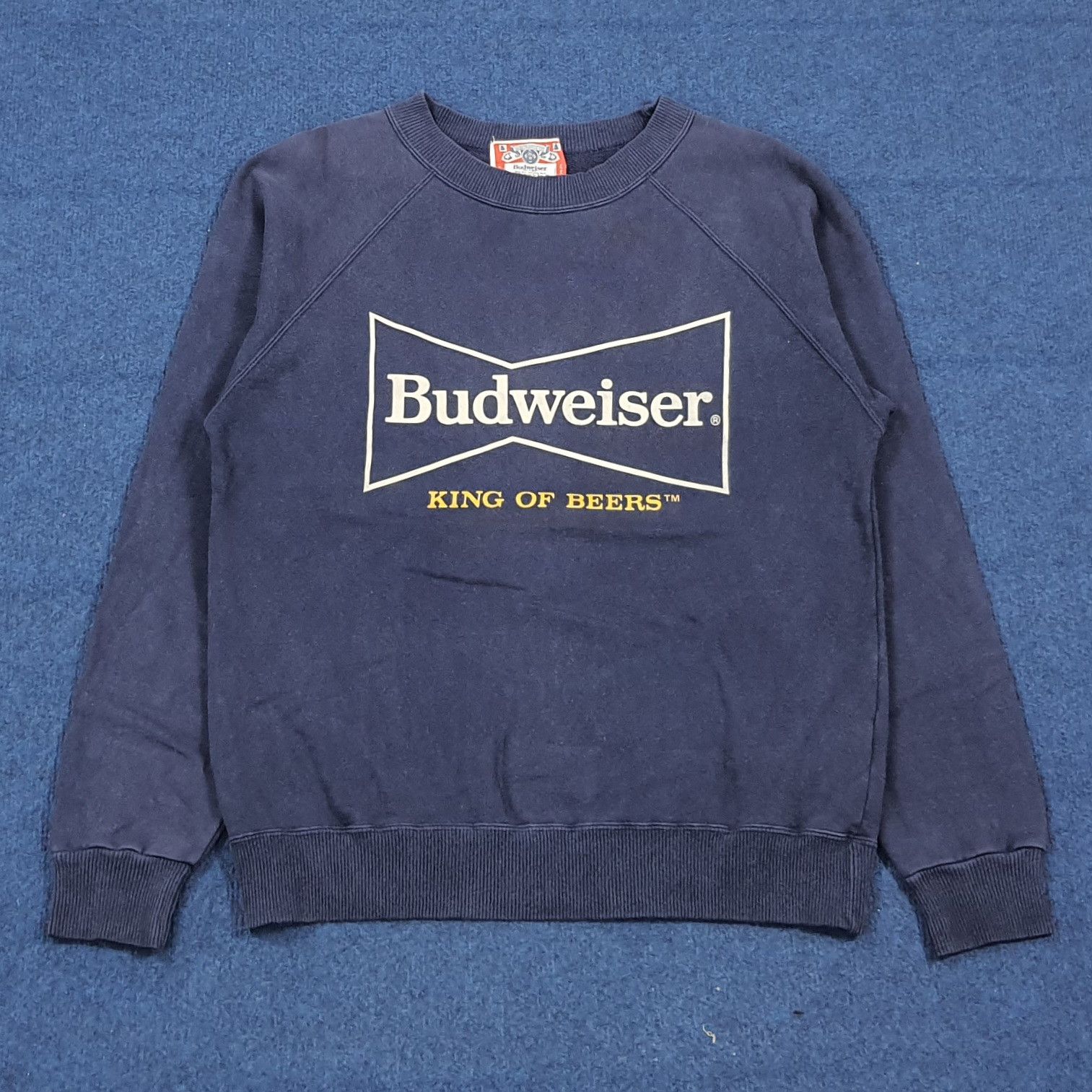 Budweiser Vintage Budweiser King of Beers Sweatshirt C290N29 Size US S / EU 44-46 / 1 - 1 Thumbnail