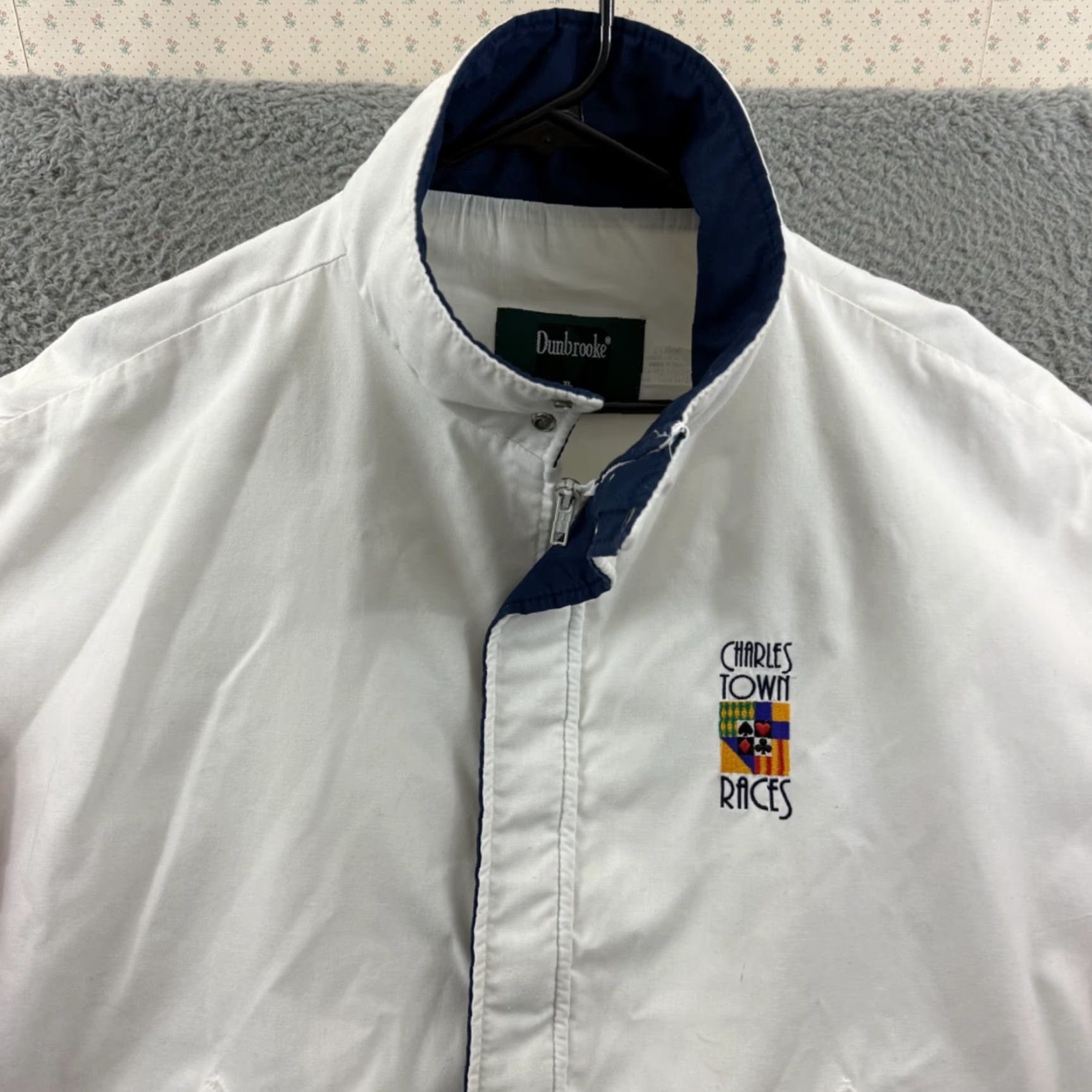 Dunbrooke VINTAGE Dunbrooke Jacket Mens XL Charlestown Races 90s Windbreaker Zip Outdoor Size US XL / EU 56 / 4 - 3 Thumbnail