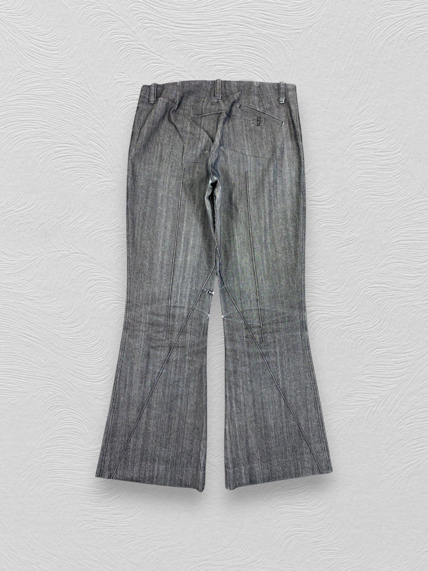 If Six Was Nine Japanesse Flare Low Rise Pants -CP279 Size US 30 / EU 46 - 2 Thumbnail