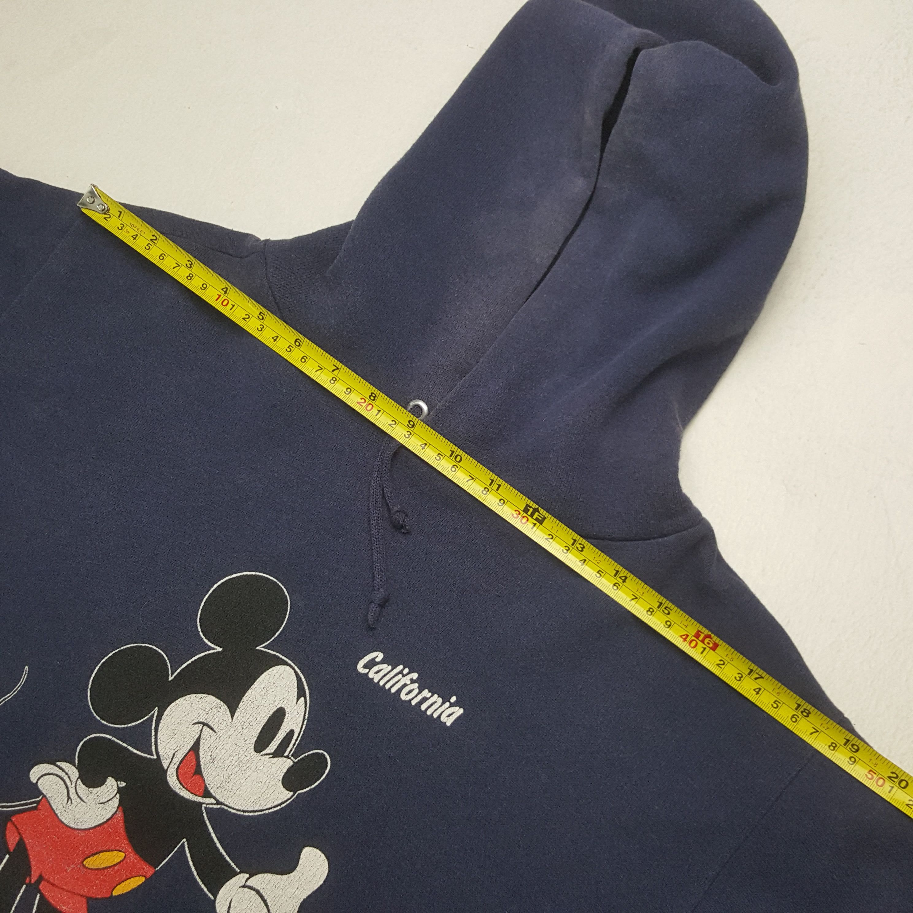 Mickey Mouse Vintage Jerzees California Mickey Mouse Hoodies RR16 Size US XS / EU 42 / 0 - 6 Thumbnail