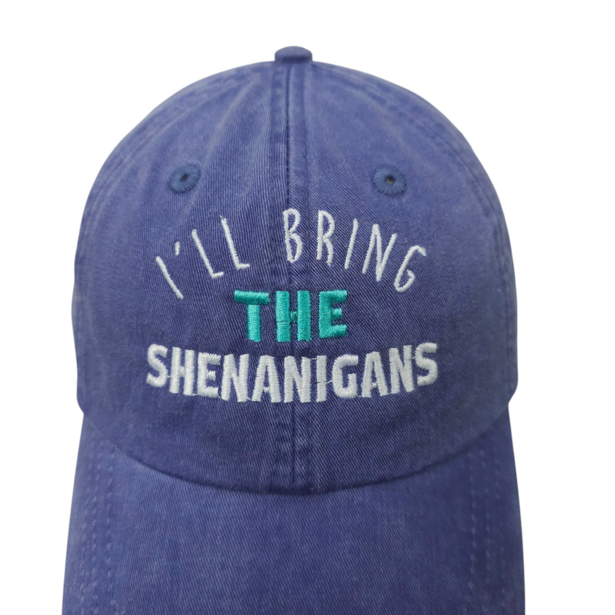 Adams Adams Ill Bring The Shenanigans Leather Tuck Strap Cap Size ONE SIZE - 7 Thumbnail