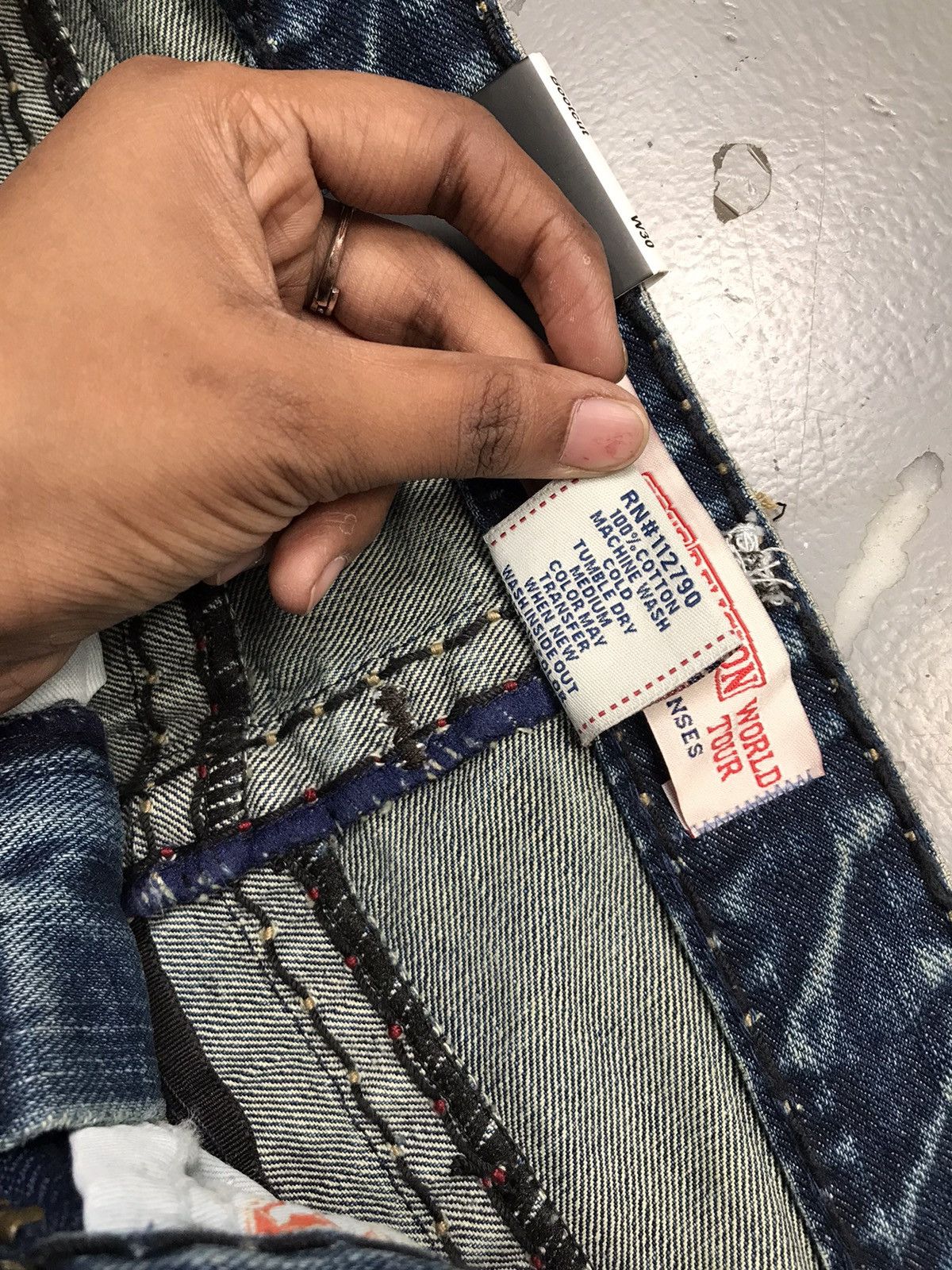 Vintage Vintage relaxed straight denim Size US 32 / EU 48 - 14 Thumbnail