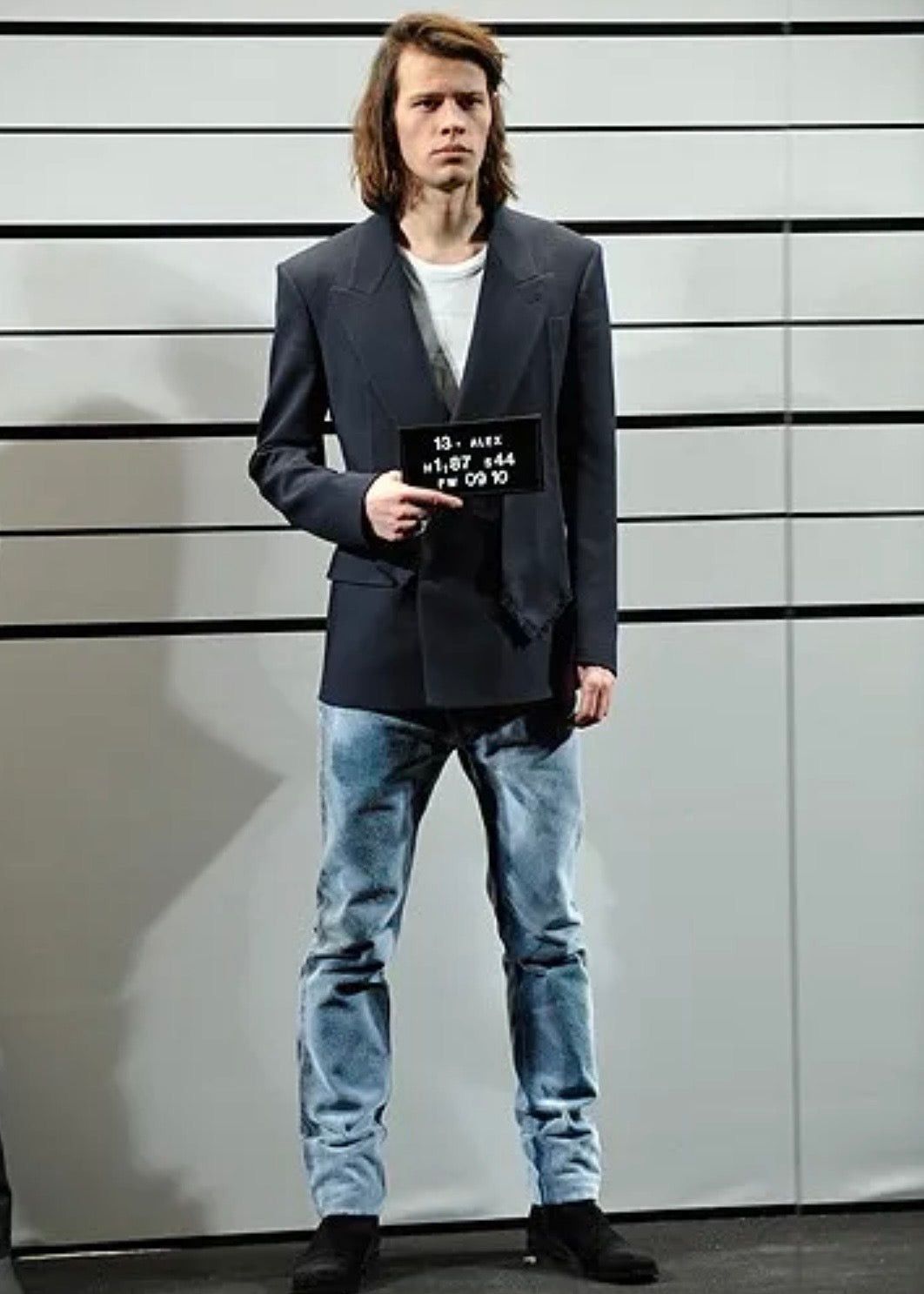 Maison Margiela AW09 Maison Martin Margiela Flocked White Paint Denim Size US 30 / EU 46 - 1 Thumbnail