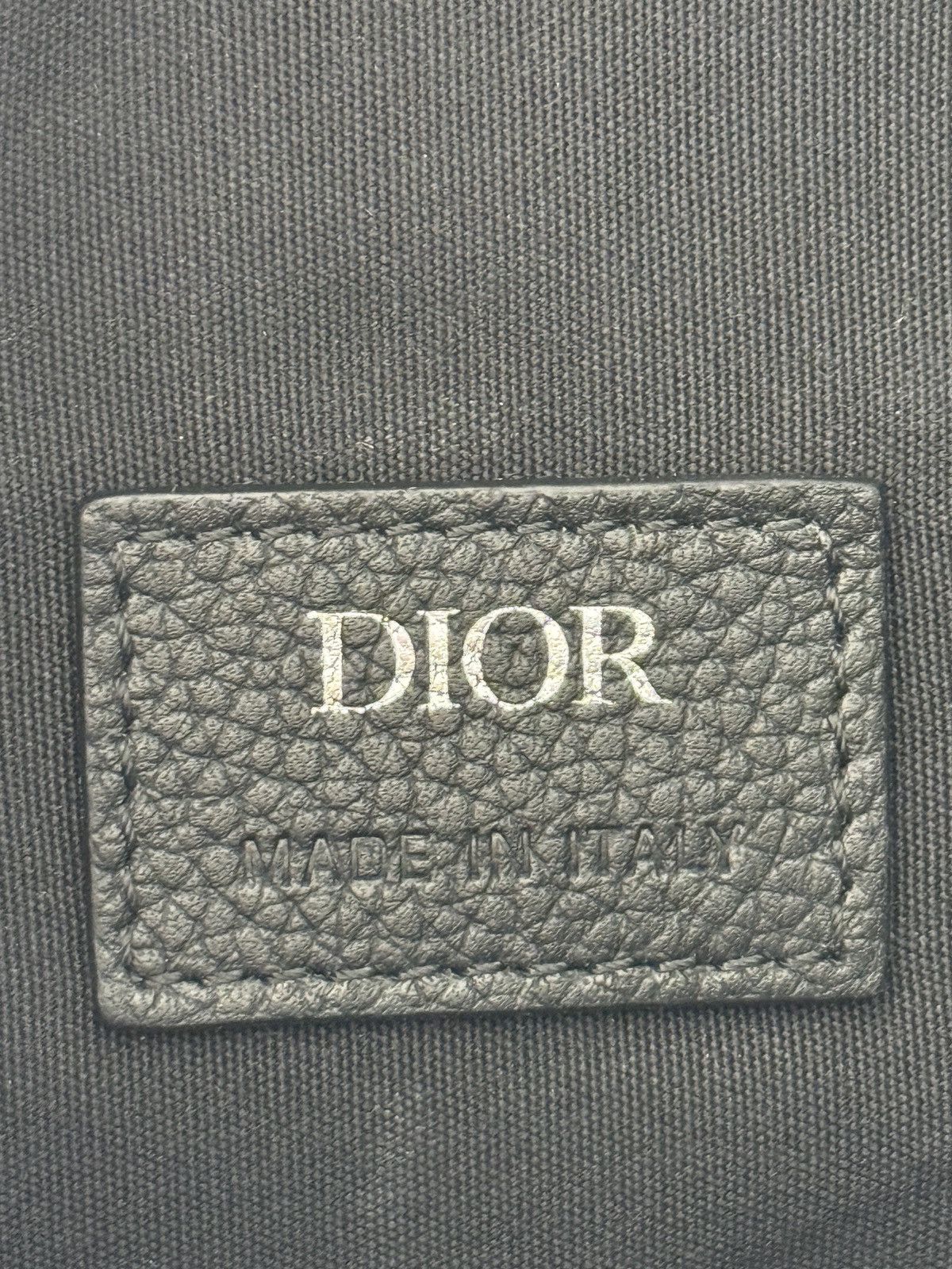 Alyx × Dior Dior Black Leather Men’s Saddle Bag Size ONE SIZE - 13 Thumbnail