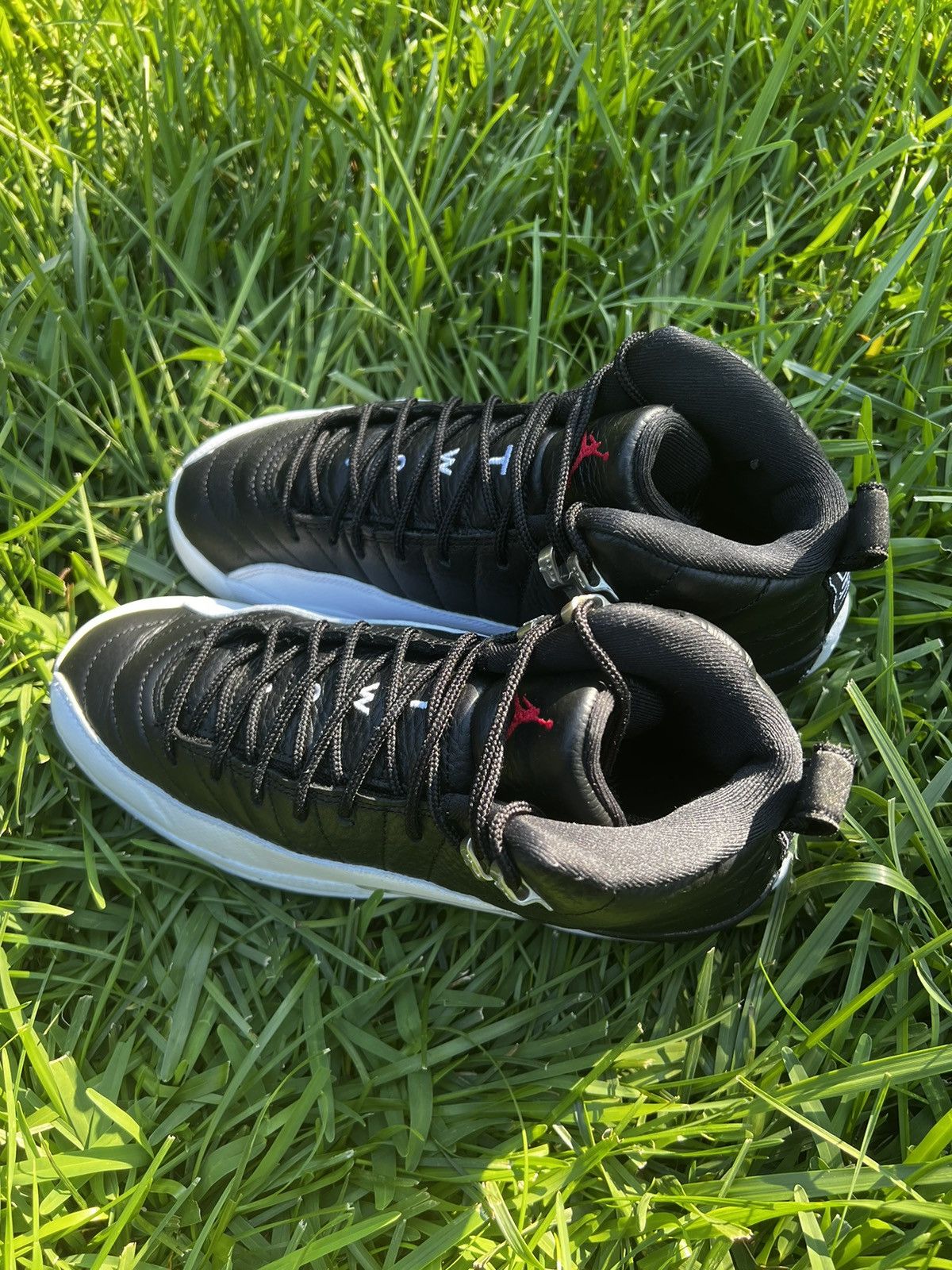 Jordan Brand CLEAN Air Jordan 12 Retro XII size 7 Black Shoes Mens 2022 Size US 7 / EU 40 - 6 Thumbnail