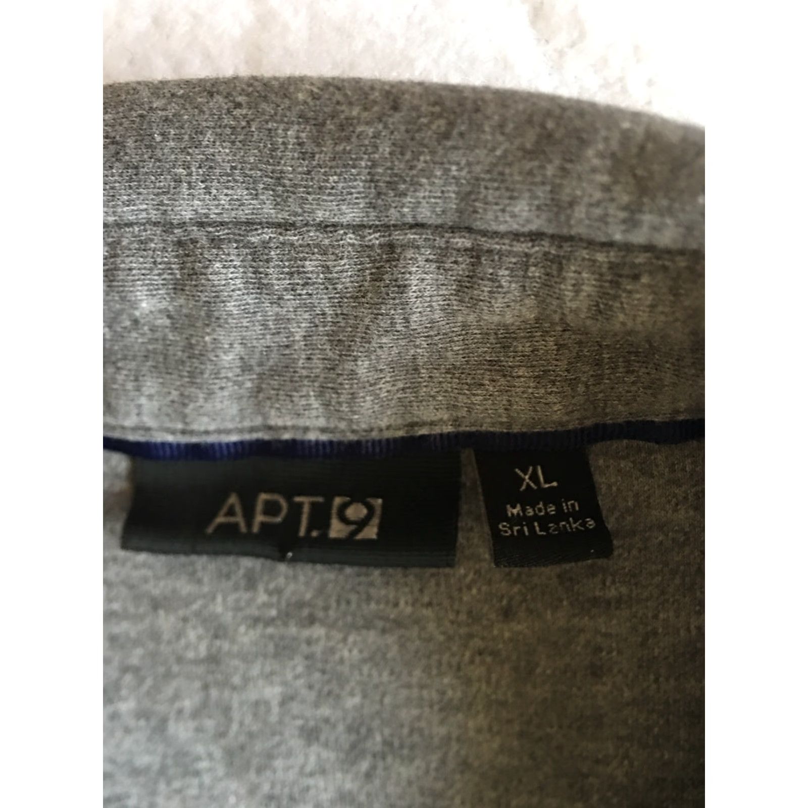 Apt. 9 Apt 9 T Shirt Gray Cotton Golf Mens XL Polo/ B3 Size US XL / EU 56 / 4 - 6 Thumbnail