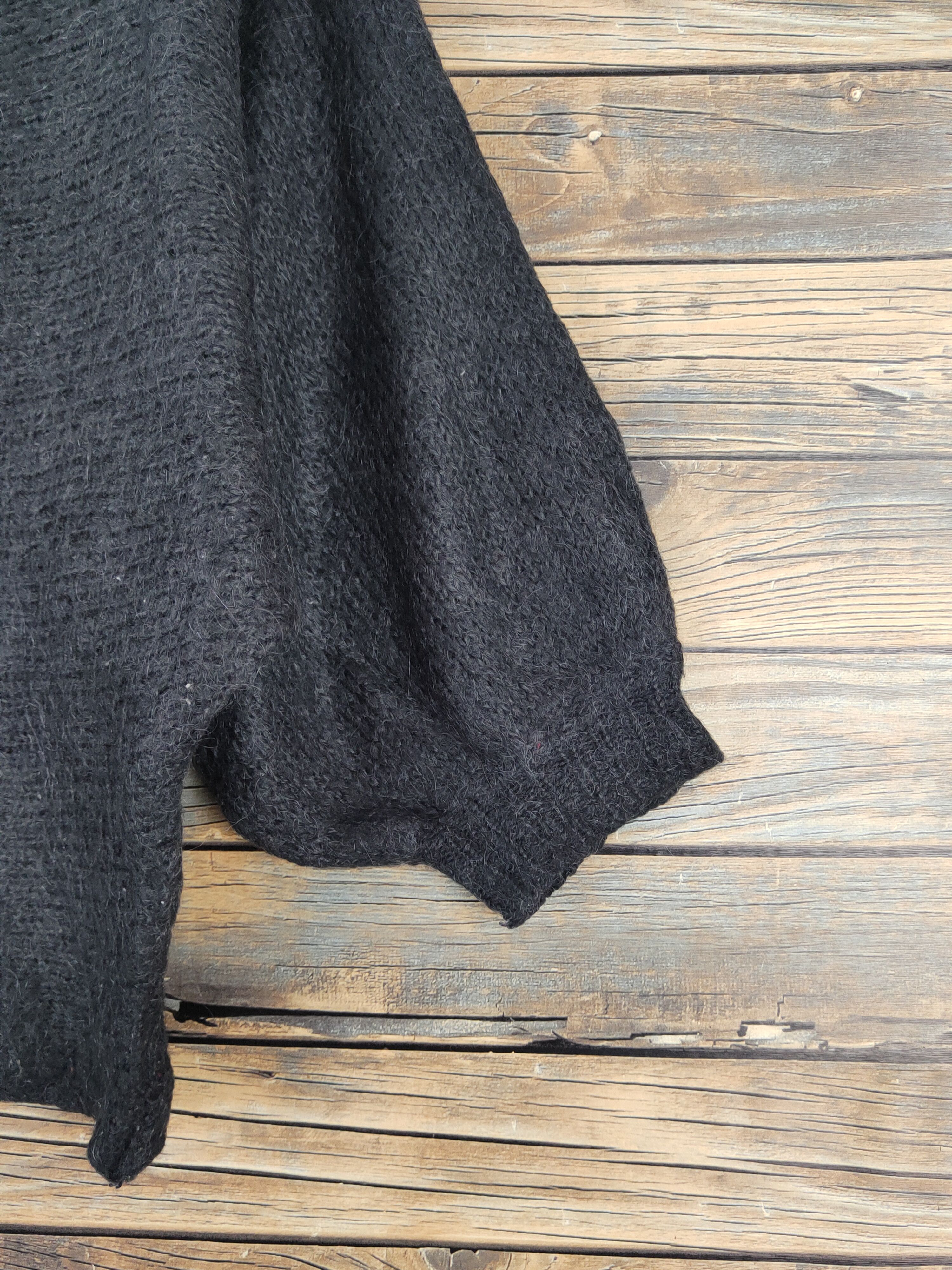 Beams Plus Beams Heart Dark Gray Knitwear Crop Tops #W2136 Size XS / US 0-2 / IT 36-38 - 7 Thumbnail