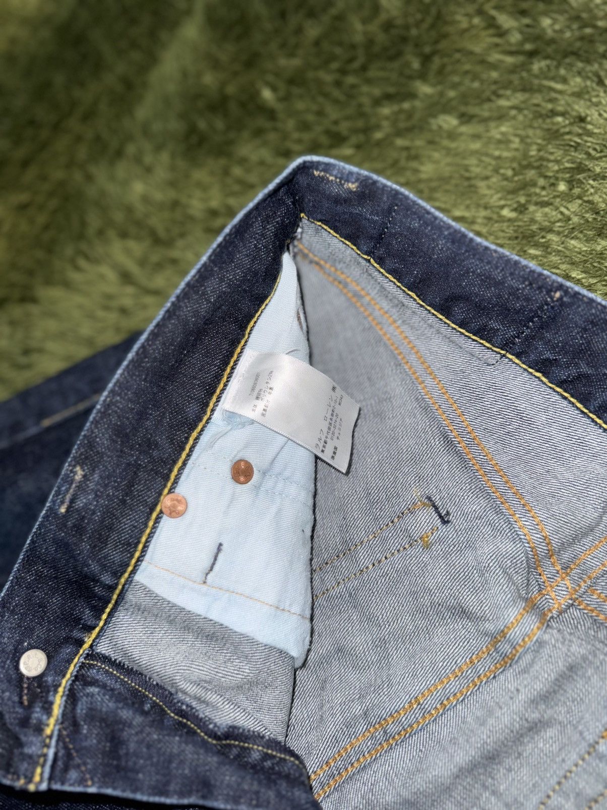 Polo Ralph Lauren [28x30] Polo Ralph Lauren Japan Release Washed Denim Indigo Size US 28 / EU 44 - 4 Thumbnail