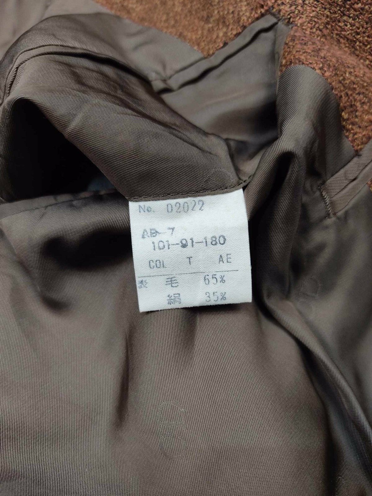 Christian Dior Monsieur × Vintage Vintage Christian Dior Monsieur Wool Tailored Jacket Size 38L - 7 Thumbnail
