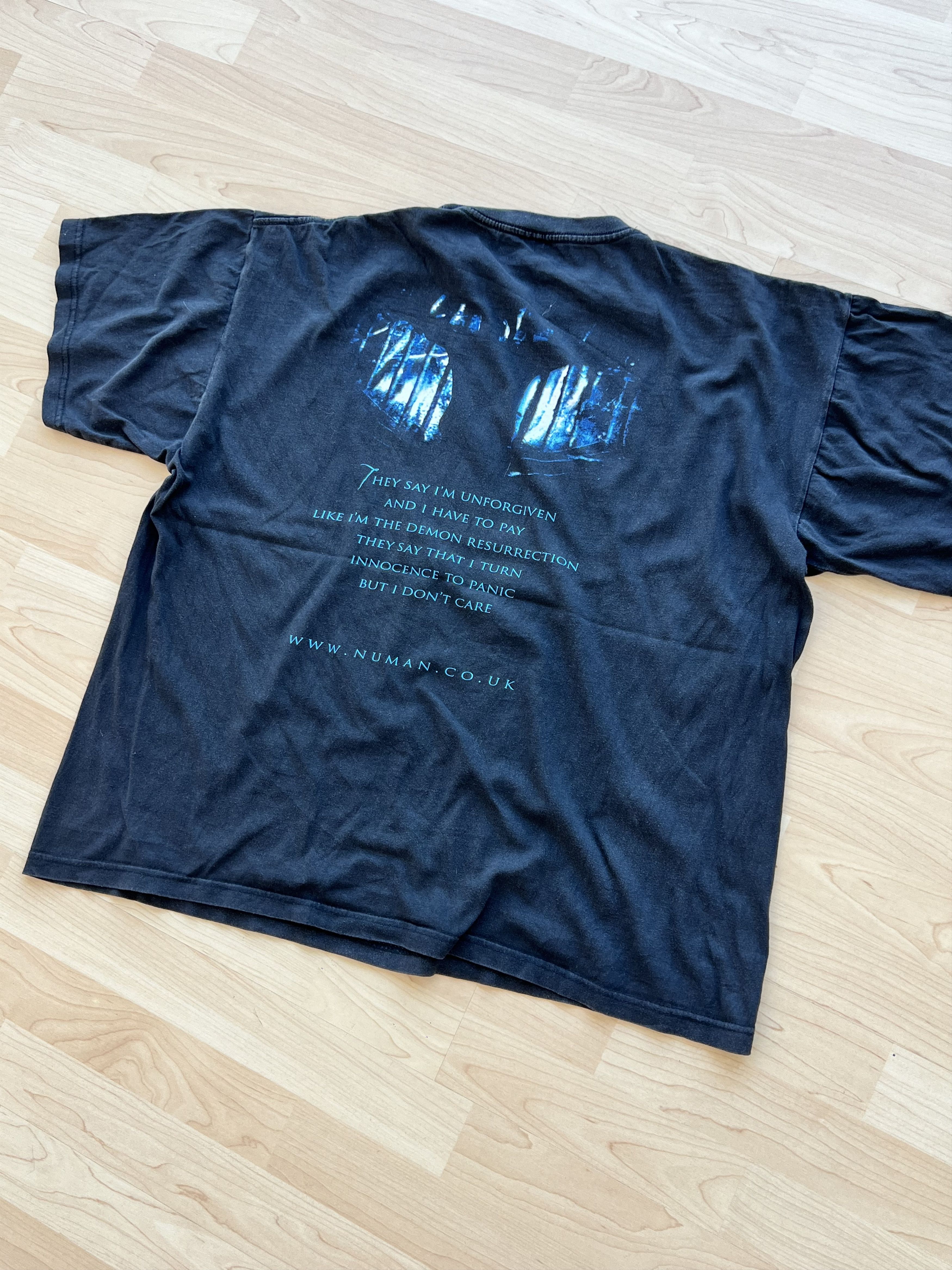Vintage Vintage 90s Gary Numan Dream Corrosion Tour Size US XXL / EU 58 / 5 - 8 Thumbnail