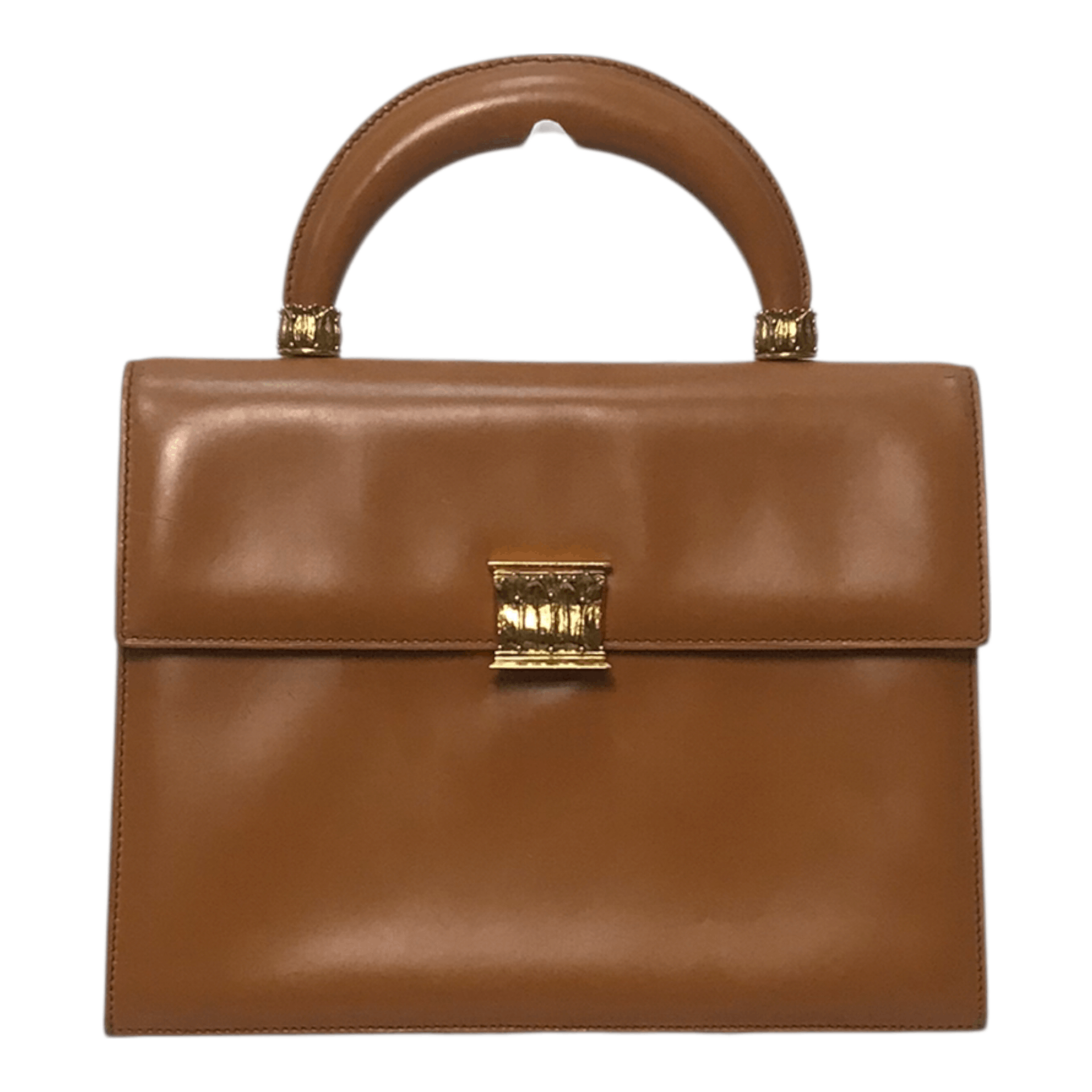 Christian Dior Monsieur Cristian Dior Leather Brown HandBag Size ONE SIZE - 2 Thumbnail