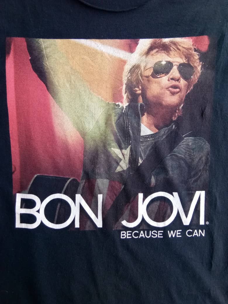 Band Tees × Bon Jovi × Vintage Bon Jovi - Vintage Band North American Tour 2013 T-Shirt Size US L / EU 52-54 / 3 - 6 Thumbnail