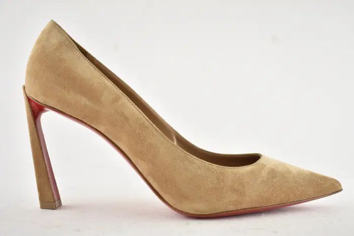 Christian Louboutin o1bcso1str0825 Condora 85 Heels in Beige Size US 9 / IT 39 - 3 Thumbnail