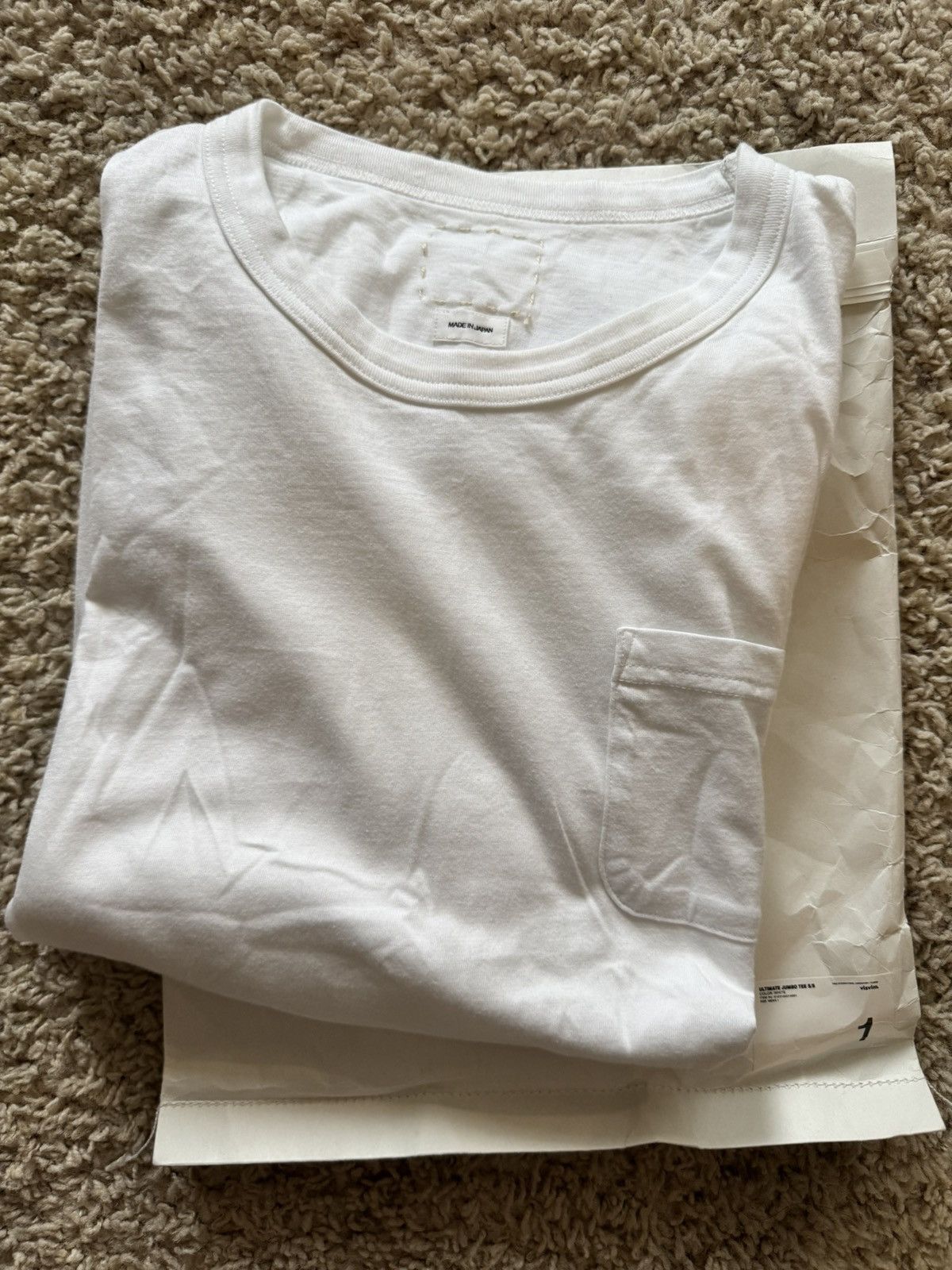 Visvim Ultimate Jumbo T-shirt - sz 1