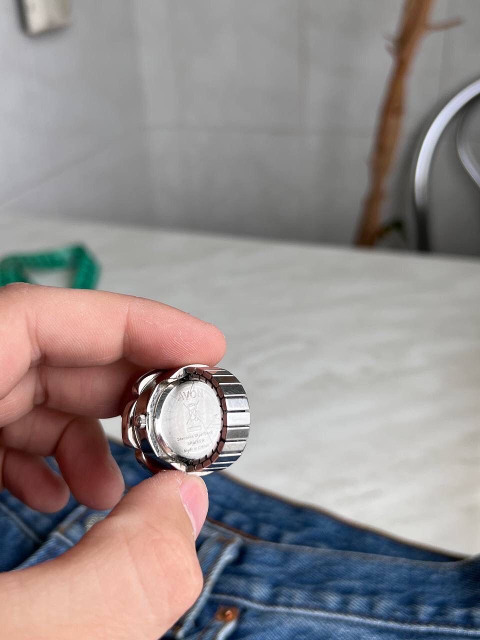 Japanese Brand × Vintage Vintage Flower Ring 🌸 Japanese style futuristic Steel Watch Size ONE SIZE - 5 Thumbnail