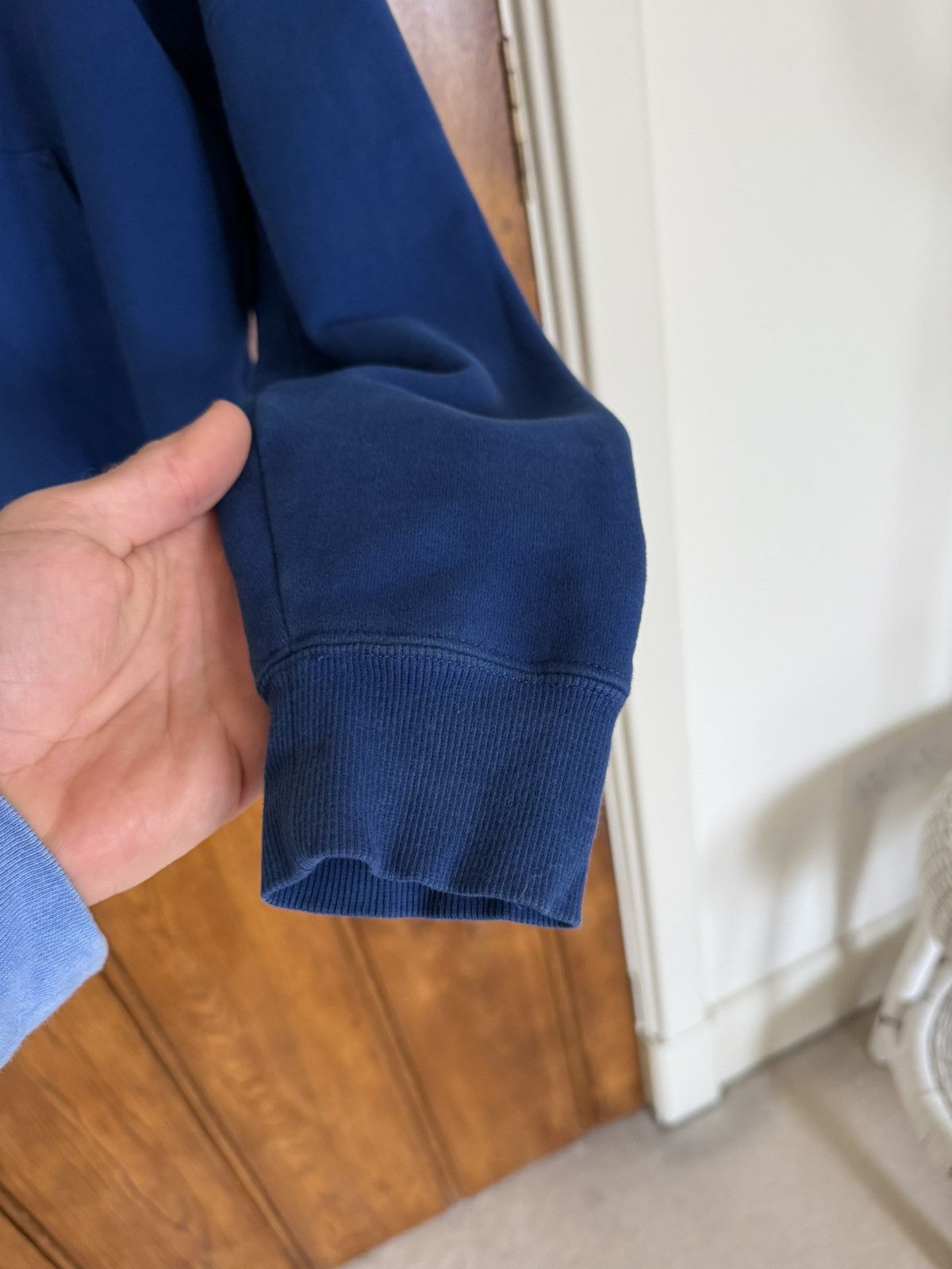 Saint Laurent Paris $1.5k FW23 Saint Laurent logo blue hoodie Grail L Size US L / EU 52-54 / 3 - 16 Thumbnail